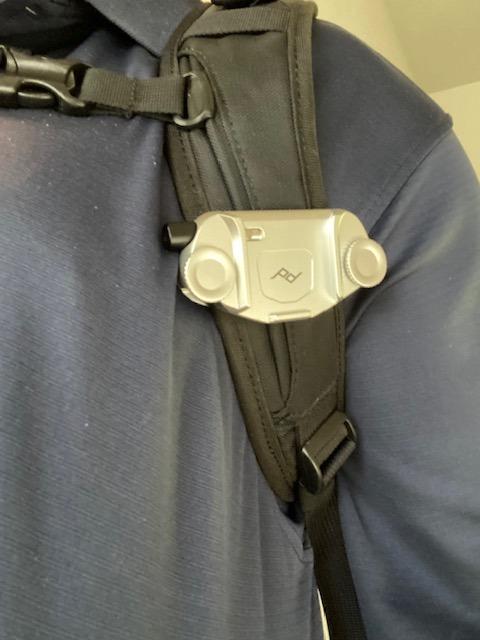 Capture Camera Clip V3 Solo, Silver Clip Only, Holds DSLR, Compact and Point and Shoot Bodies, Secure, Stable and Accessible, Attaches to Straps and Belts, Quick Release, 200 lb Capacity customer photo 2