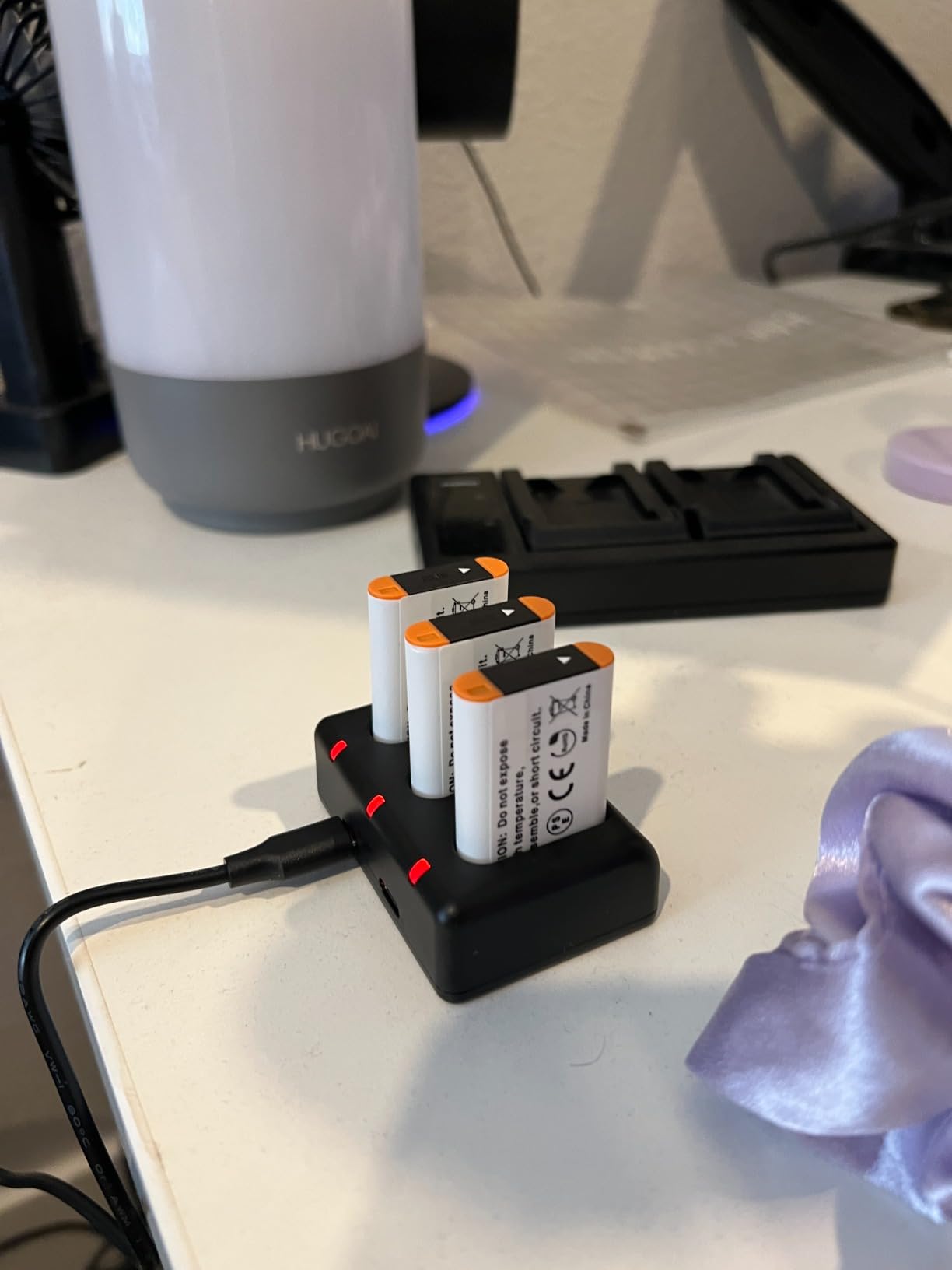 NP-BX1 Newmowa Replacement Battery (3-Pack) and 3-Channel USB Charger Set customer photo 2