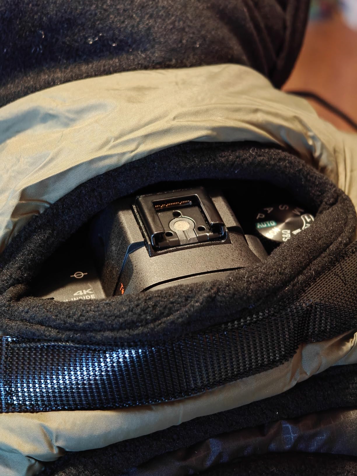 Camera Rain Coat Cover, Cold-Proof Warm Cover, Snow or Sound-Proof Sleeve Jacket for DSLR Cameras customer photo 1