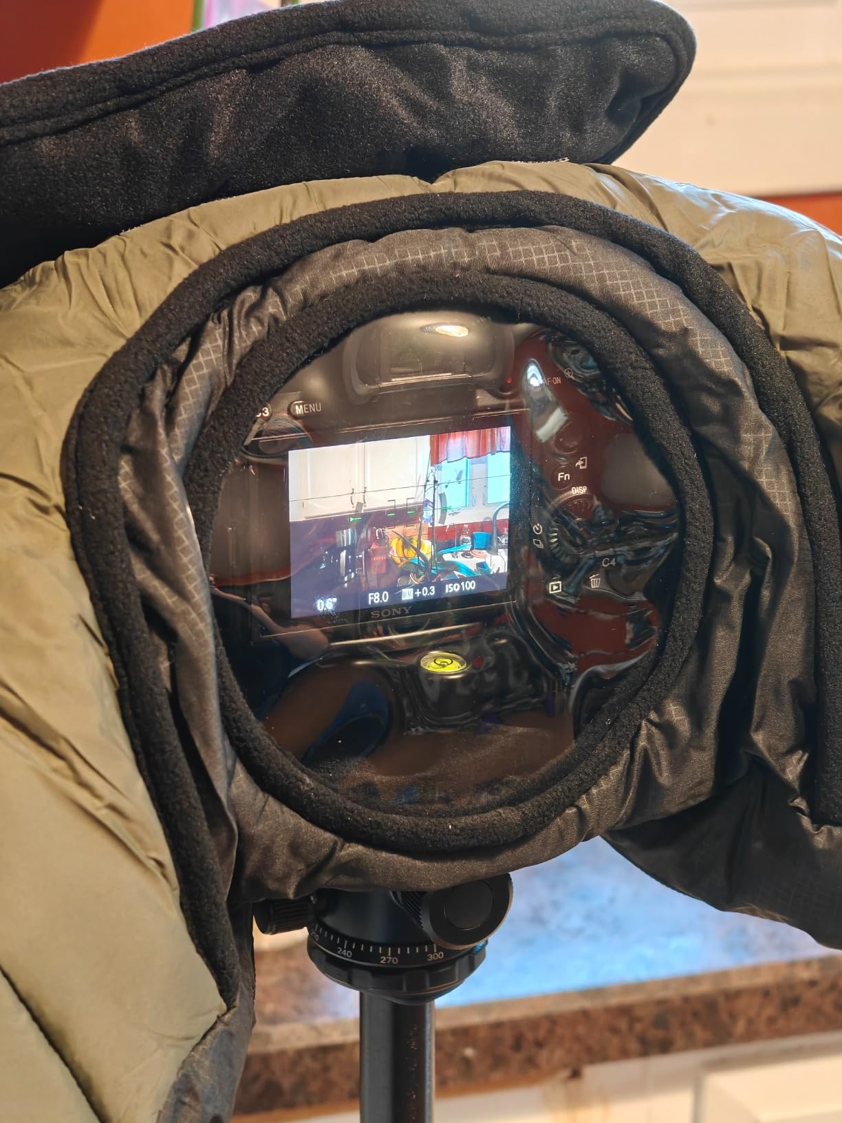Camera Rain Coat Cover, Cold-Proof Warm Cover, Snow or Sound-Proof Sleeve Jacket for DSLR Cameras customer photo 2