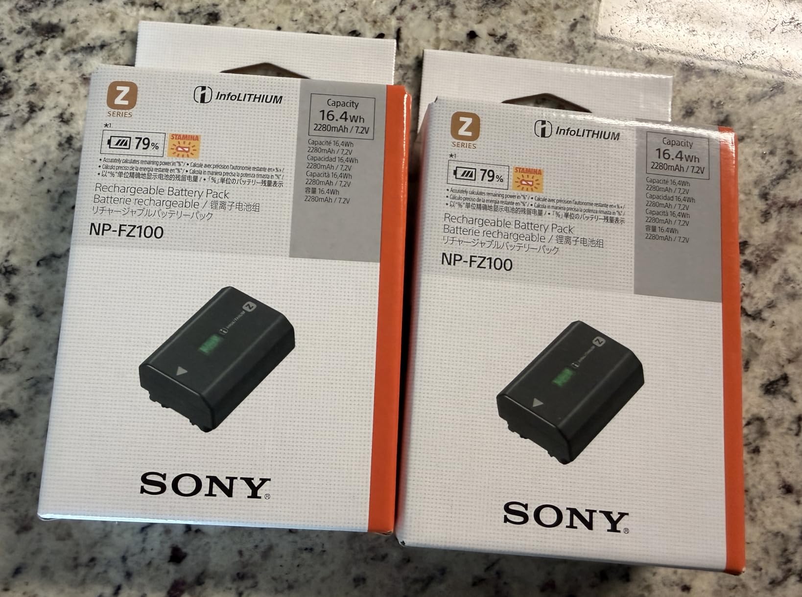 Sony NPFZ100 Z-Series Rechargeable Camera Battery (Two-Pack) Bundle with Dual Charger (3 Items) customer photo 2