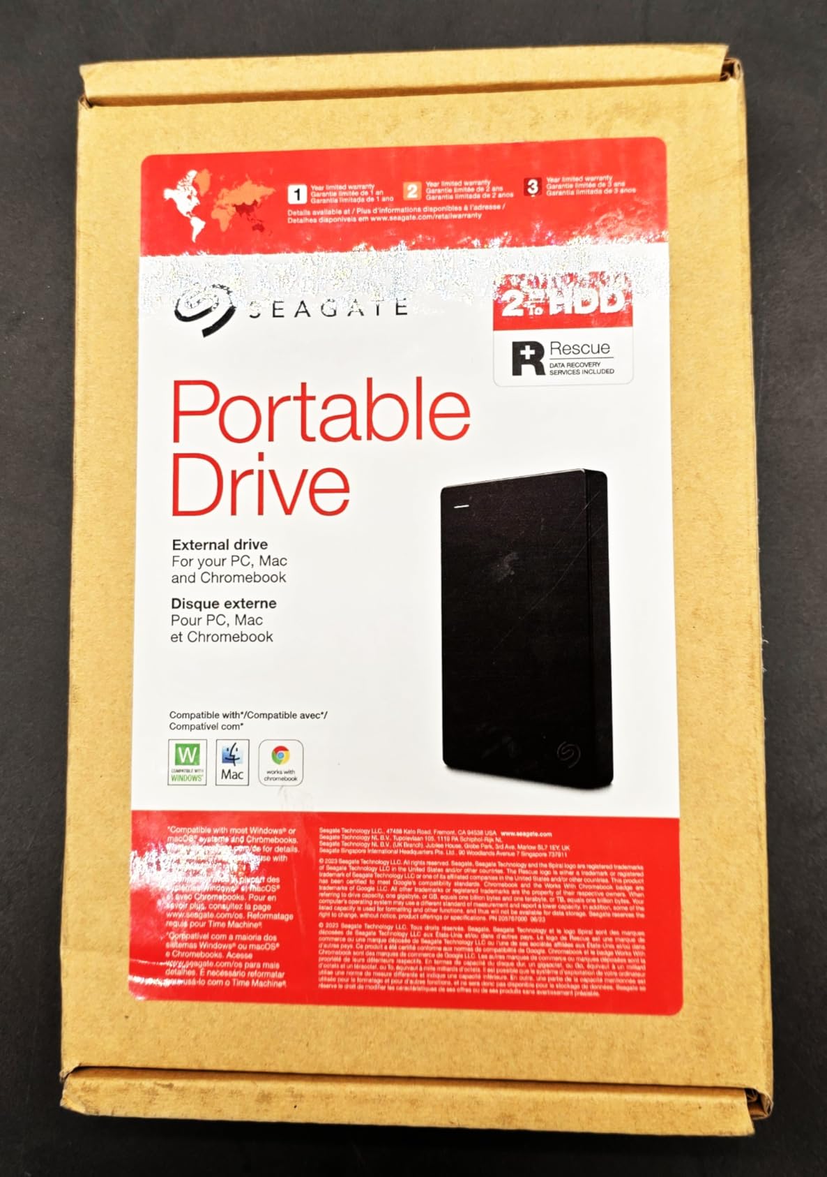 Seagate Portable 2TB External Hard Drive HDD - USB 3.0 for PC, Mac, PlayStation, & Xbox -1-Year Rescue Service (STGX2000400) customer photo 1
