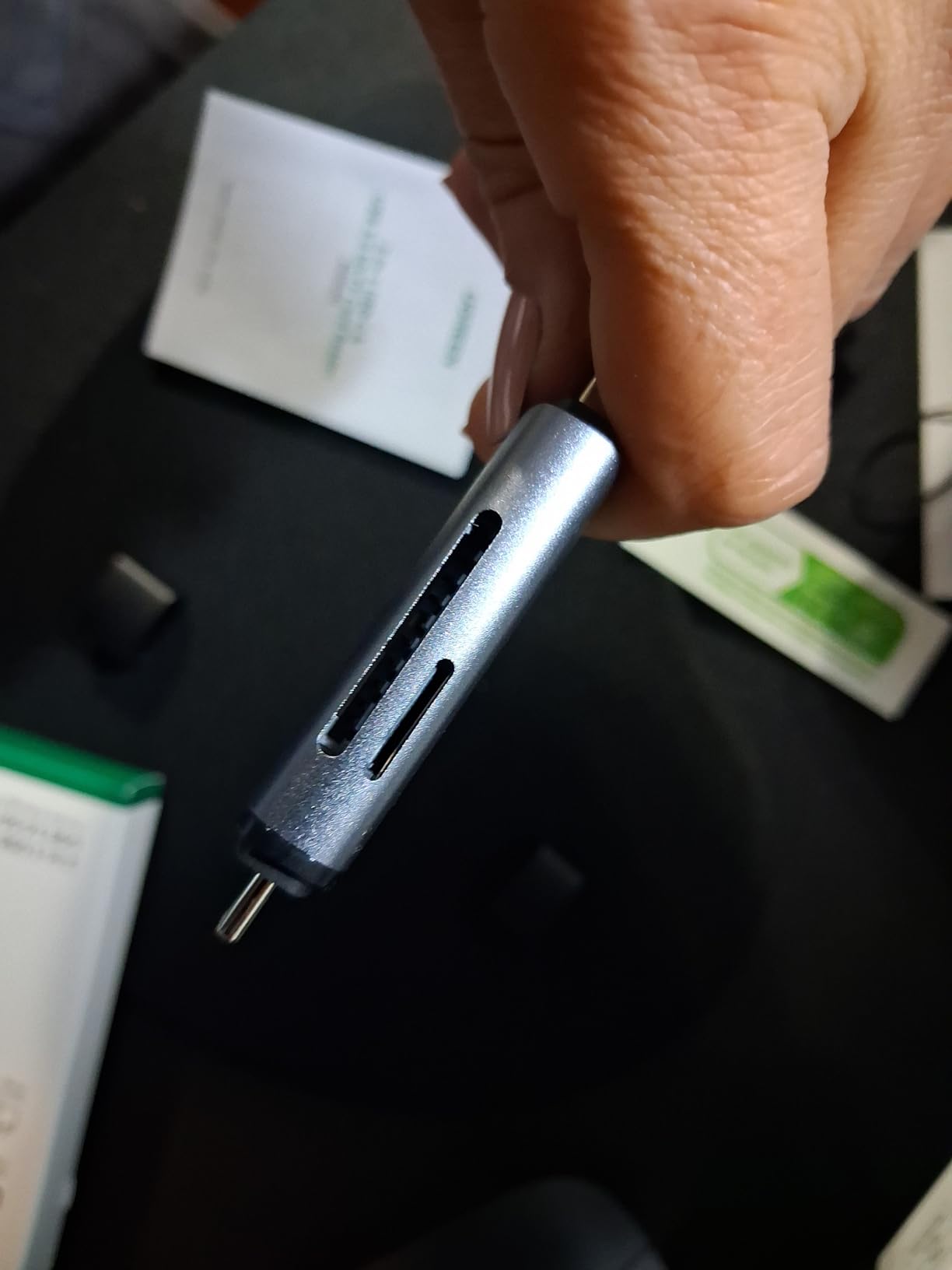 UGREEN SD Card Reader USB C, USB 3.0 Micro SD Card Reader 2 in 1 Memory Card Reader for MicroSD SDHC SDXC Compatible with PC Computer MacBook Laptop iPad iPhone 17 16 15 Pro/Pro Max customer photo 2