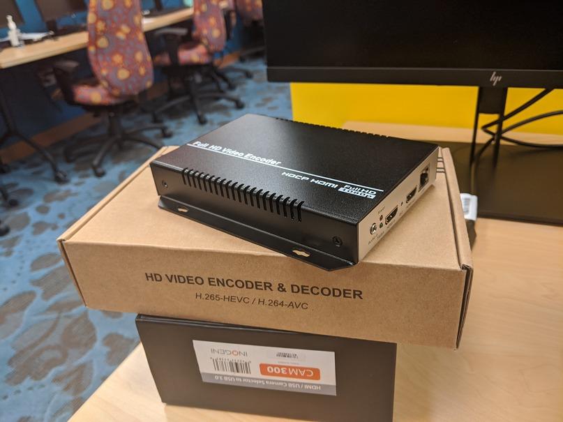 HD HEVC H.265 MPEG4 H.264 4K HDMI to Video Streaming IPTV Encoder for HDMI to RTSP RTMP HTTP UDP HLS ONVIF SRT Facebook YouTube Live Streaming Server customer photo 3