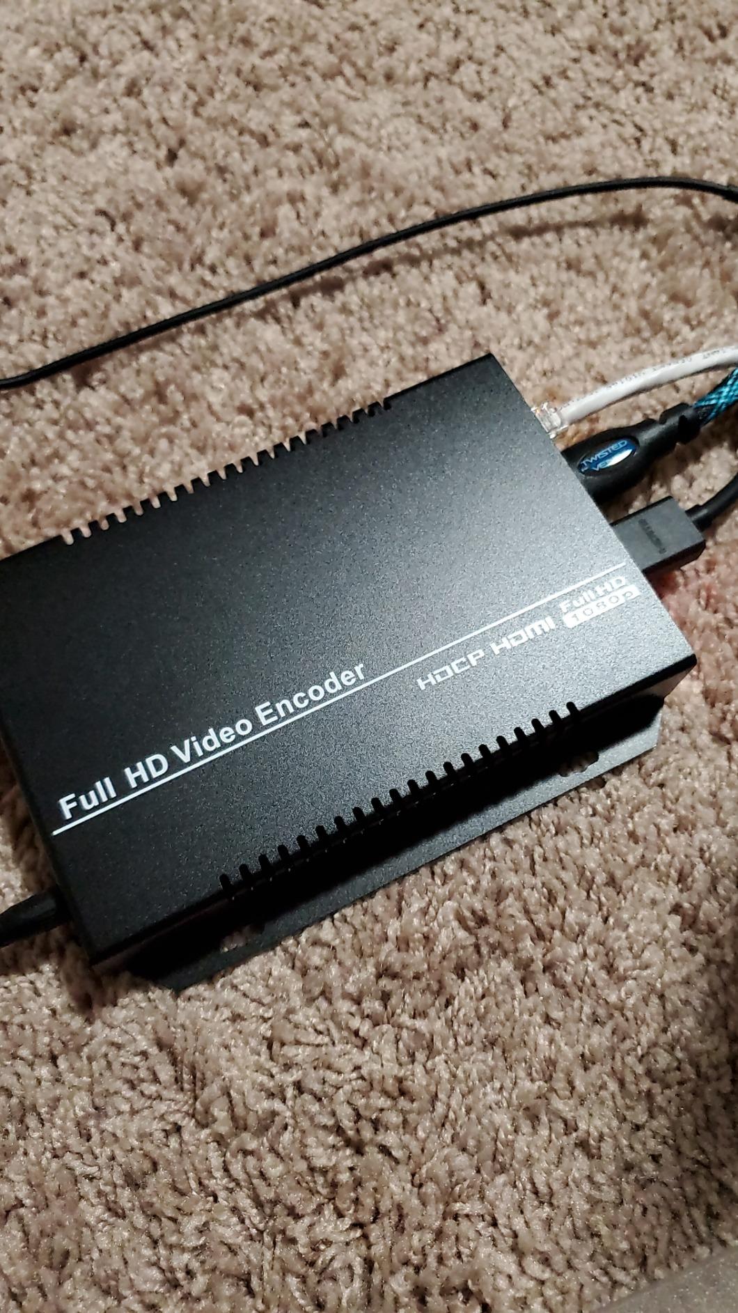 HD HEVC H.265 MPEG4 H.264 4K HDMI to Video Streaming IPTV Encoder for HDMI to RTSP RTMP HTTP UDP HLS ONVIF SRT Facebook YouTube Live Streaming Server customer photo 5