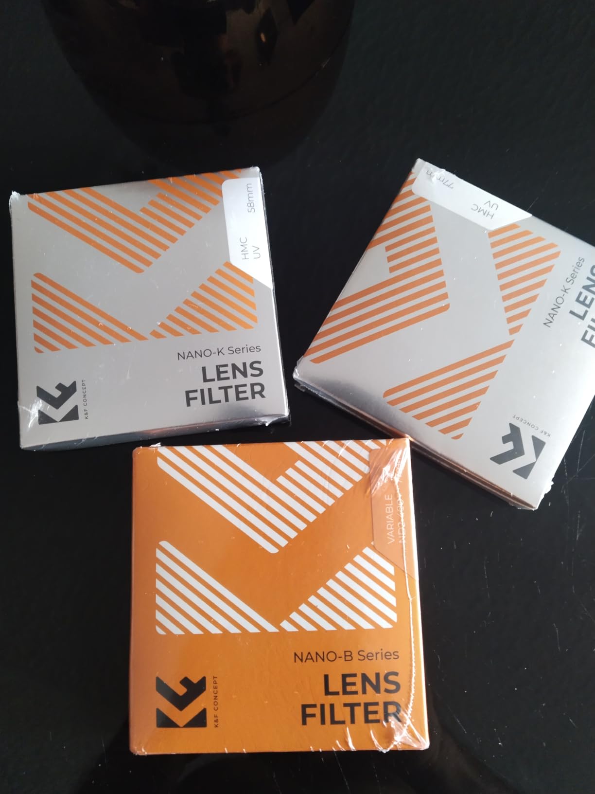 77mm Variable ND2-ND400 ND Lens Filter (1-9 Stops) for Camera Lens, Adjustable Neutral Density Filter with Microfiber Cleaning Cloth (B-Series) customer photo 1