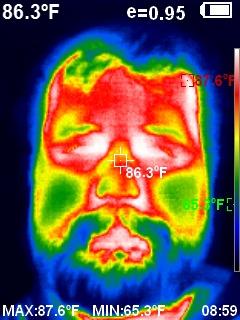 PerfectPrime IR0005 Infrared (IR) Thermal Imager & Visible Light Camera with IR Resolution 49,152 Pixels, JPG/Video MP4 customer photo 2