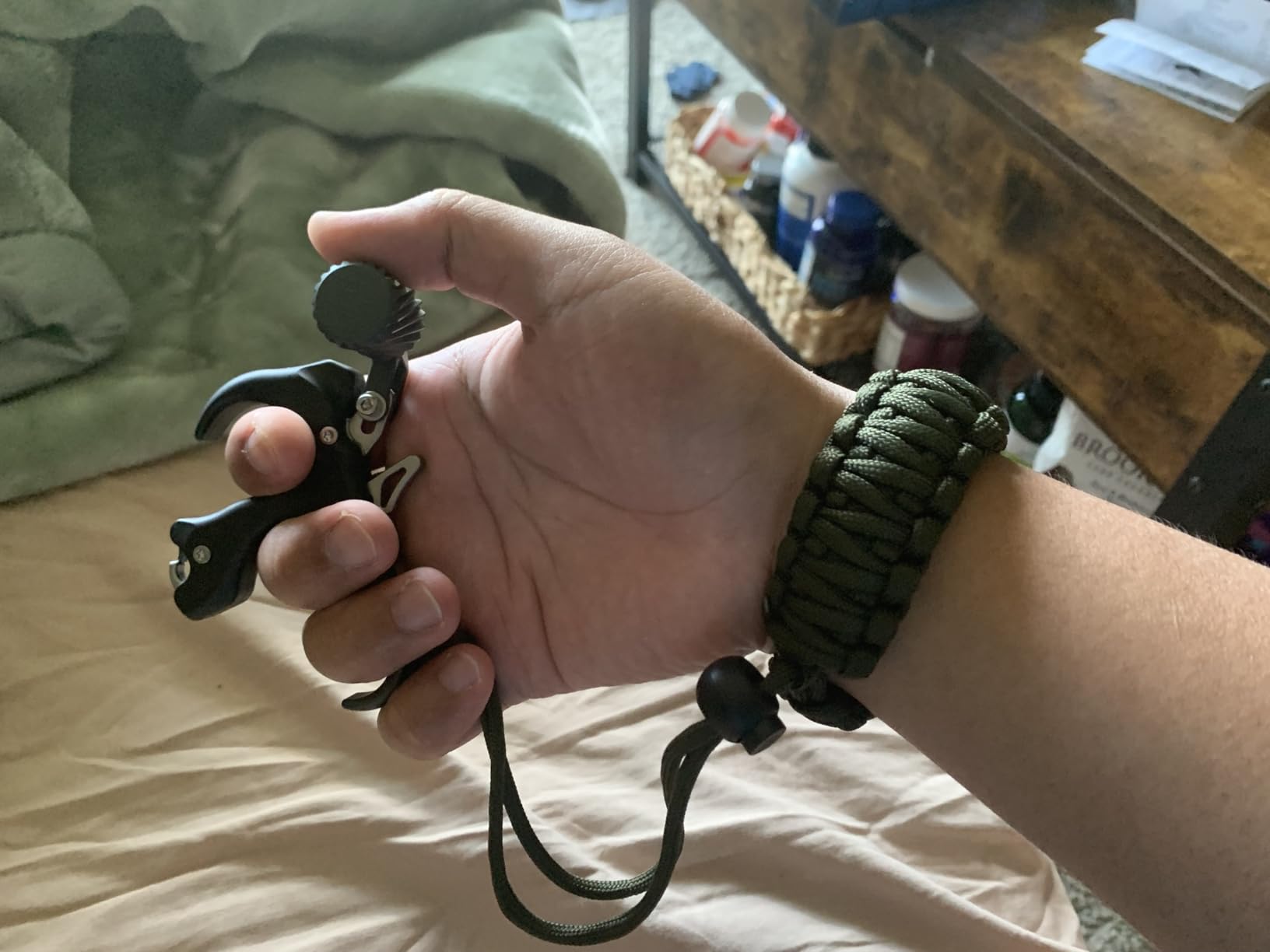 MoKo Paracord Nylon Braided Camera Hand Grip Strap for Video Camcorder/Binoculars/Nikon/Canon/Sony/SLR/DSLR Digital Camera customer photo 1