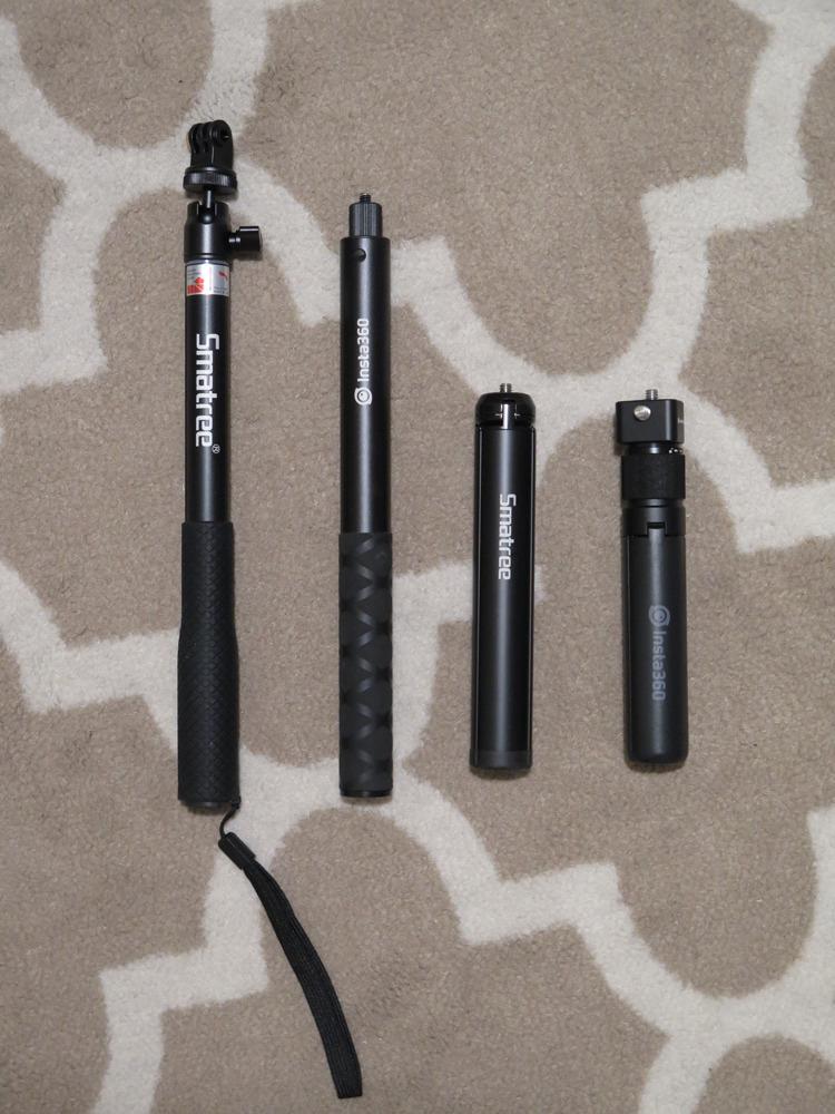 Insta360 ONE X - Action Camera 360 Degree 5.7K 18MP Stabilization Real Time WiFi Transfer Sports Video Construction Documentation customer photo 2