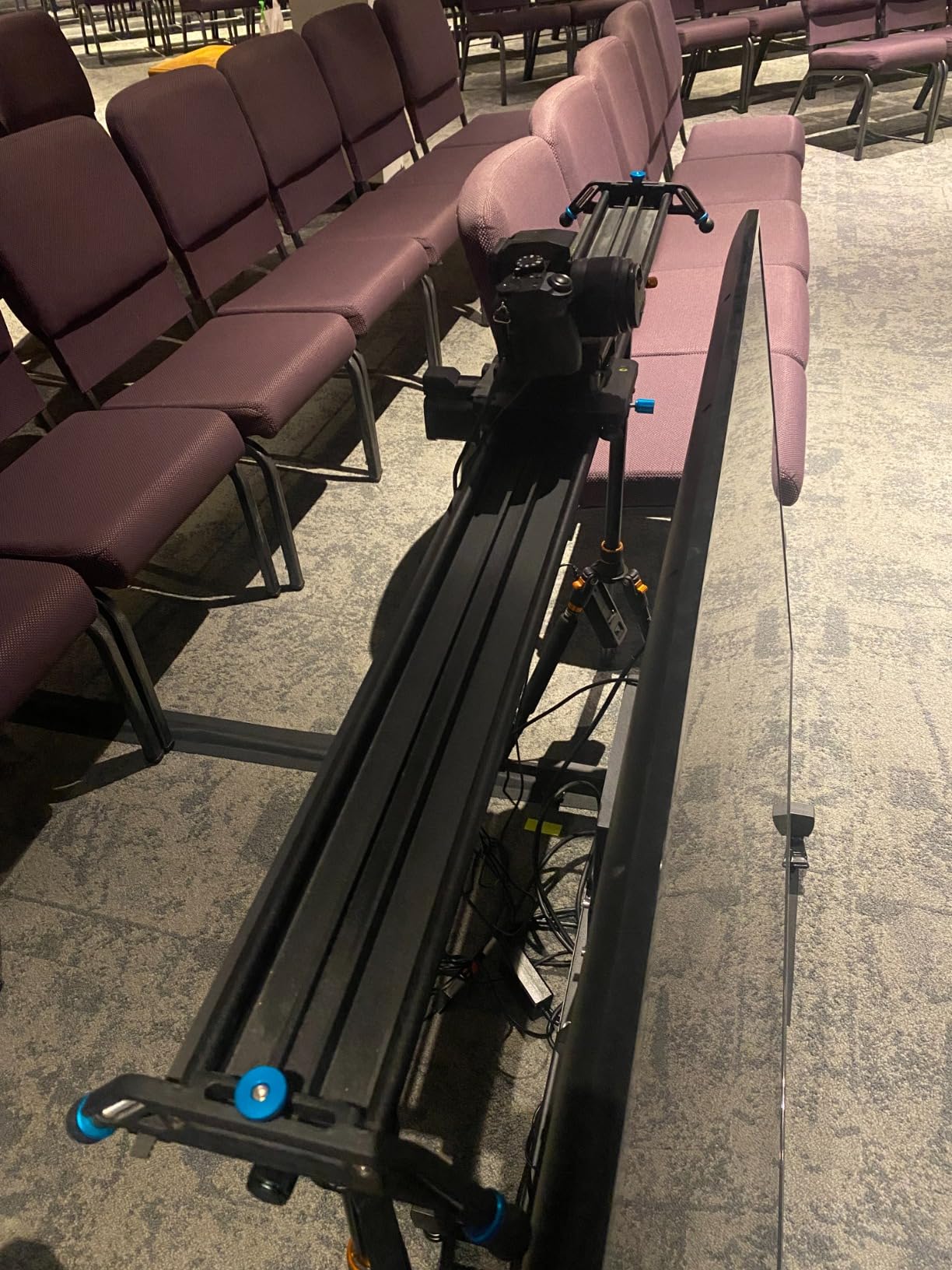 GVM Motorized Camera Slider Aluminum Alloy Slider Time Lapse Video Shot Camera Dolly Slider with Controller for DSLR Camera DV Video Camcorder Film Photography, Load up to 44 lbs customer photo 1