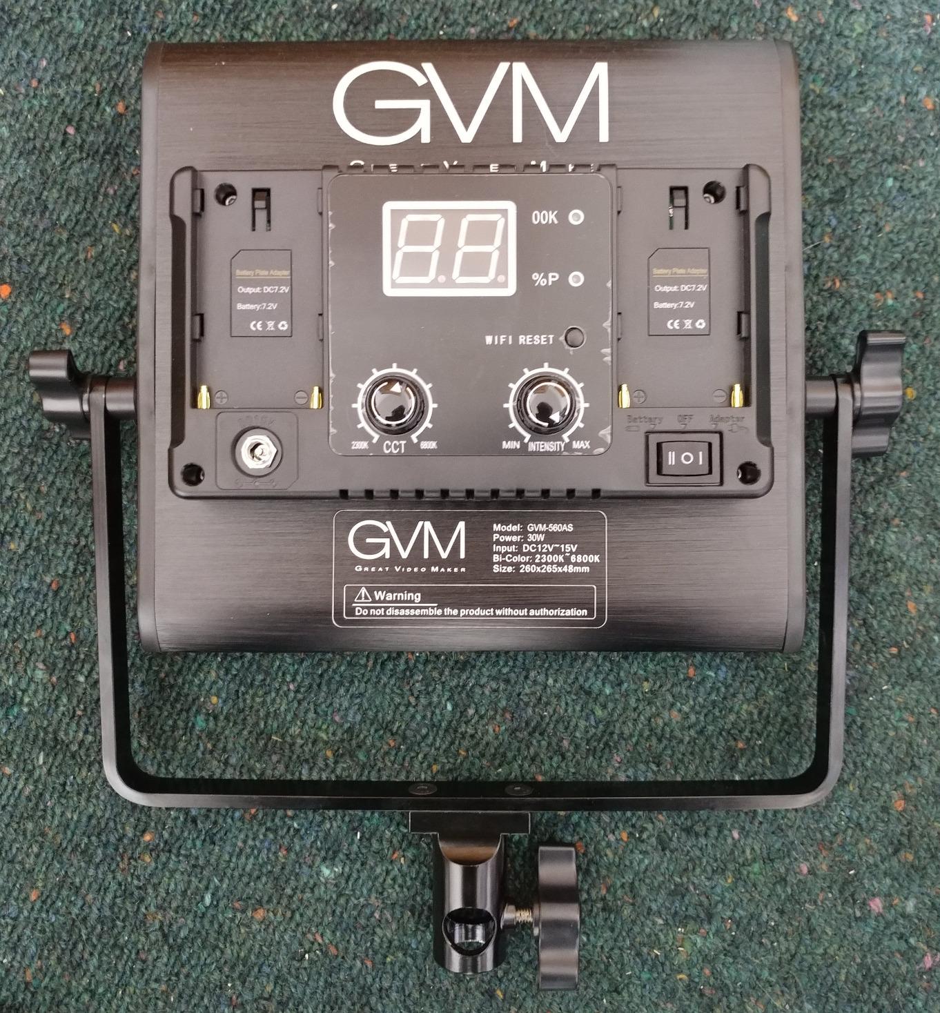 GVM 560 LED Video Light Dimmable Bi-Color 2 Packs Photography Lighting with APP Intelligent Control System for YouTube Studio Outdoor Video Lighting Kit 2300K-6800K CRI 97+ customer photo 2