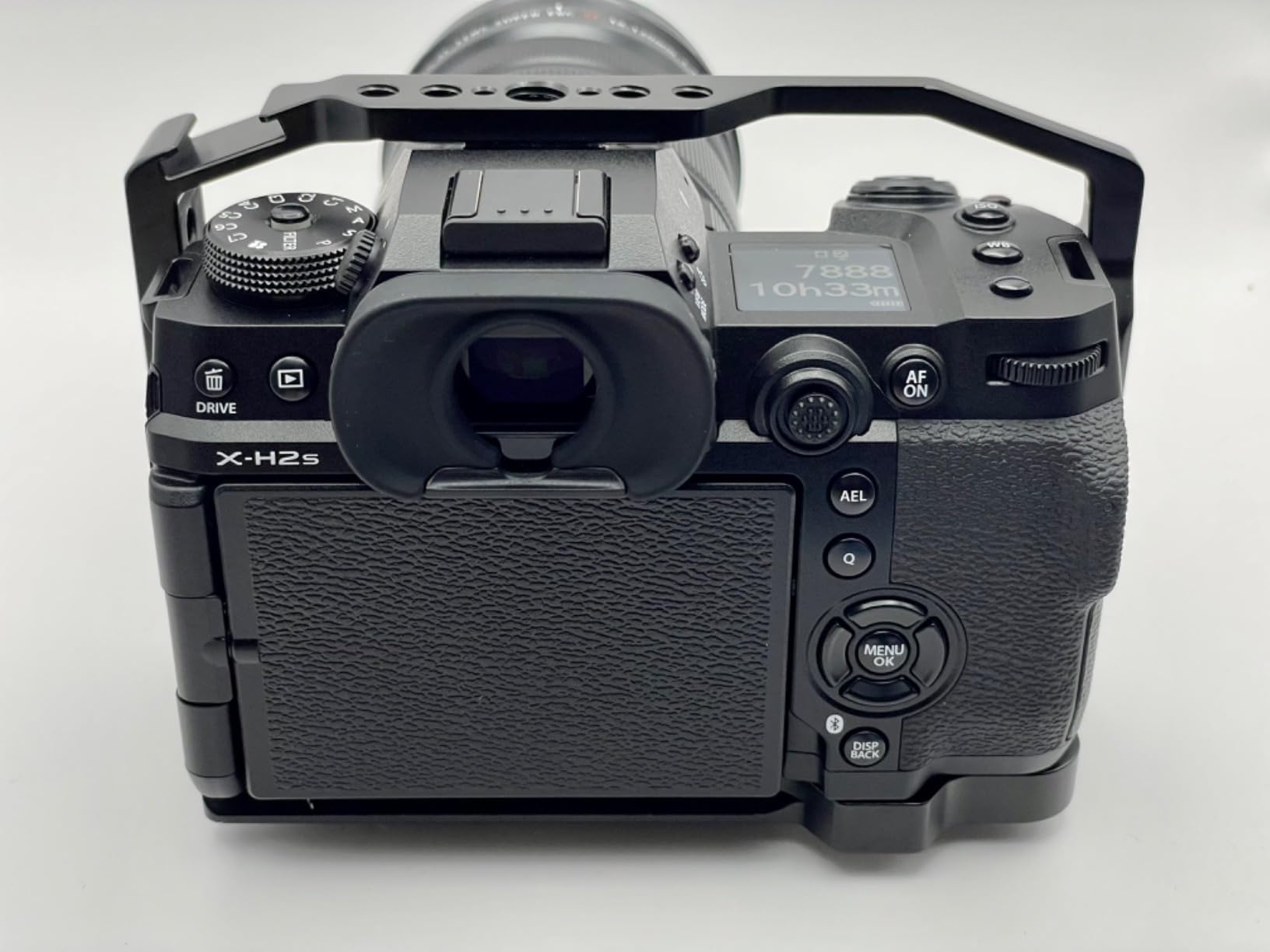 SIRUI X-H2 X-H2S Camera Cage with Wrist Strap, Aluminium Frame Case for FUJIFILM X-H2/X-H2S with NATO Rail, QR Plate for Arca, Cold Shoe, 3/8