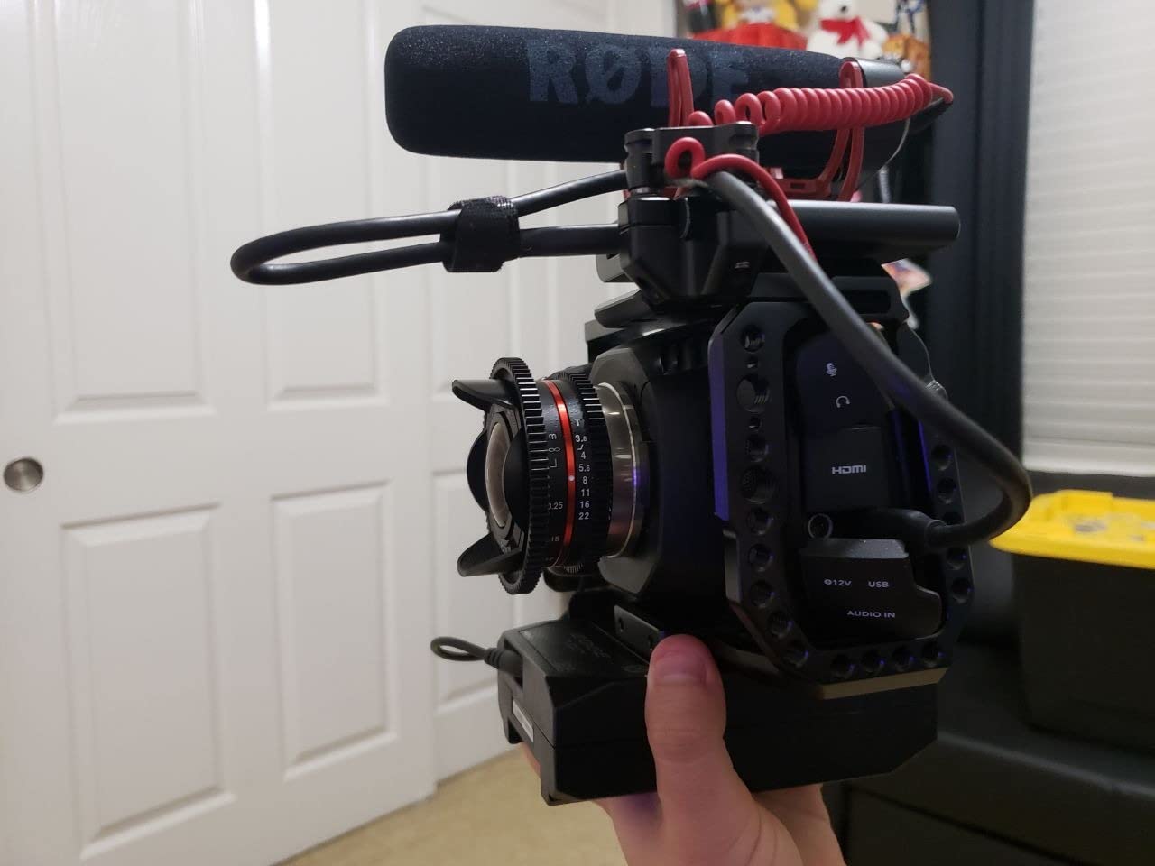 [New Version] SMALLRIG BMPCC 4K & 6K Cage for Blackmagic Design Pocket Cinema Camera 4K & 6K w/Cold Shoe, NATO Rail - 2203 customer photo 1