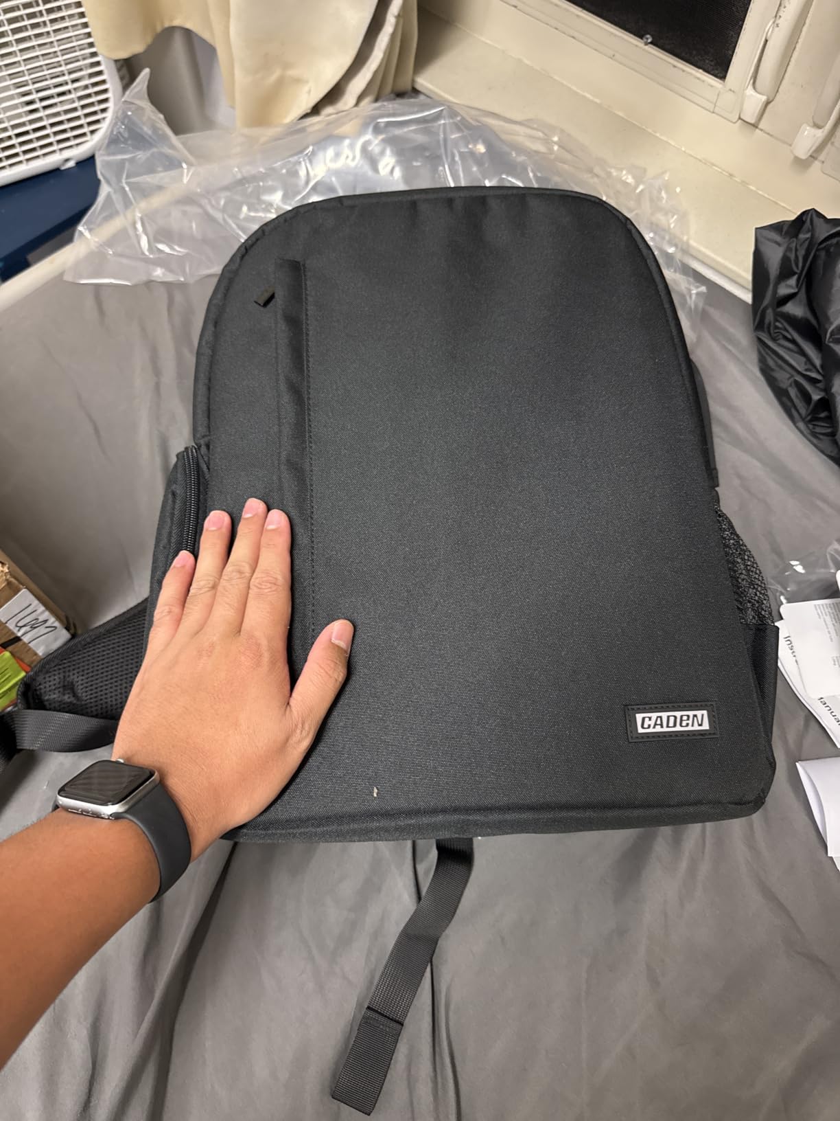 CADeN Camera Backpack Bag Professional for DSLR/SLR Mirrorless Camera Waterproof, Camera Case Compatible for Sony Canon Nikon customer photo 2