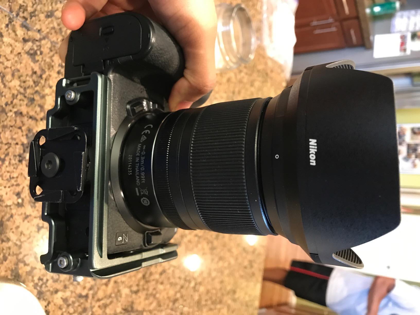 3 Legged Thing Zelda Dedicated Camera L-Bracket - Arca Swiss Compatible L-Bracket for Landscape and Portrait Photography - Metallic Slate Grey customer photo 1