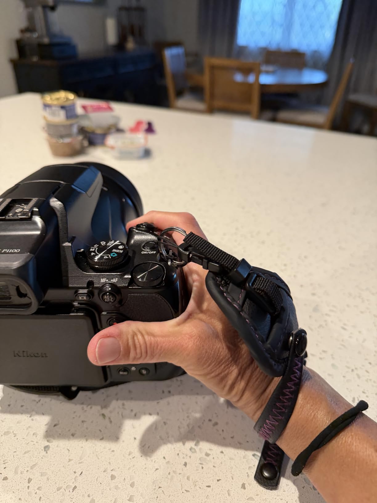 Altura Photo Camera Strap - Camera Wrist Strap with Rapid Fire Hand Grip, Padded Wrist Holder, Secure Tether - DSLR and Mirrorless Photography Accessories for Canon, Nikon, Sony customer photo 1