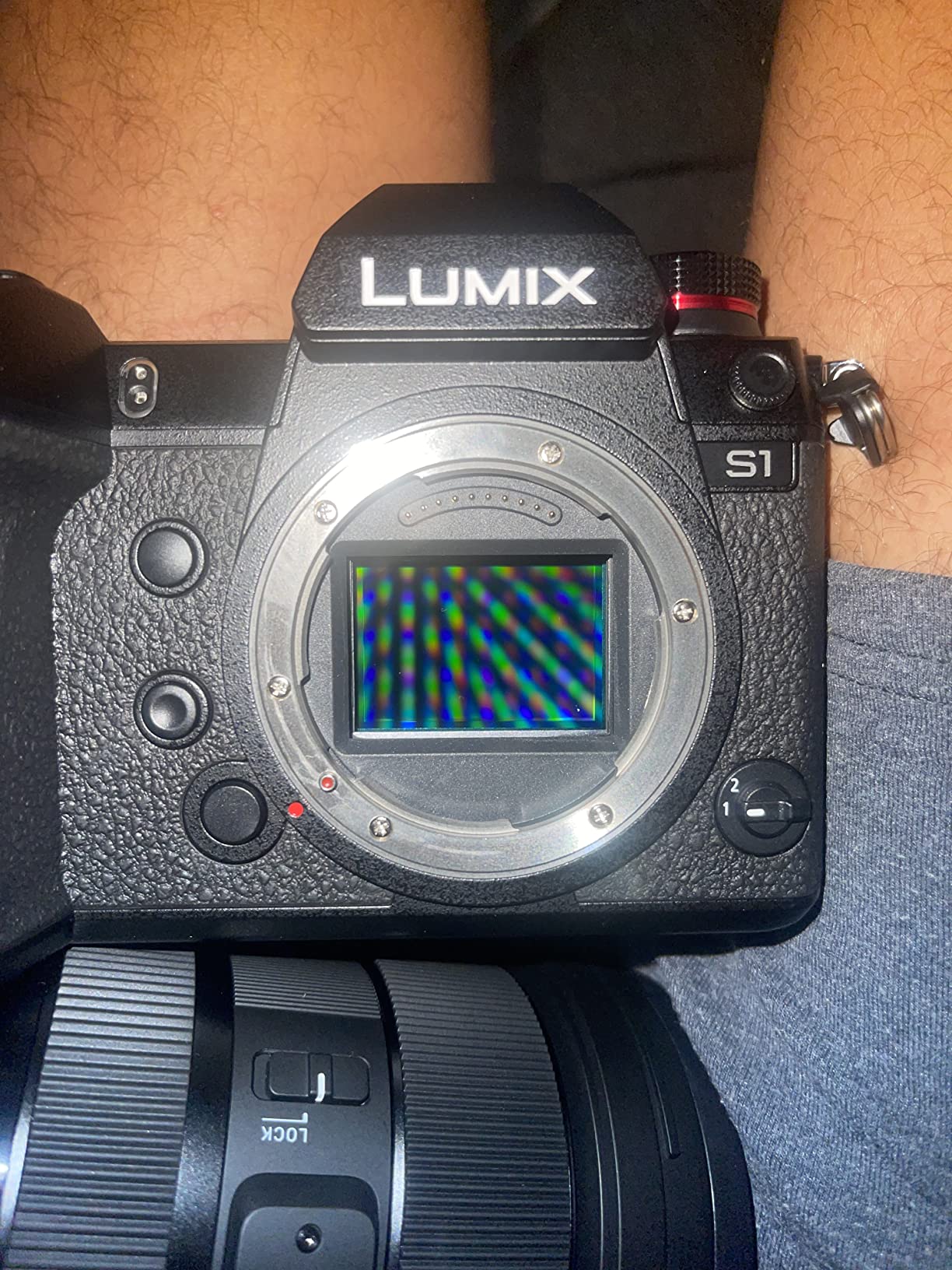 LUMIX S1 Full Frame Mirrorless Camera with 24.2MP MOS High Resolution Sensor, L-Mount Lens Compatible, 4K HDR Video and 3.2