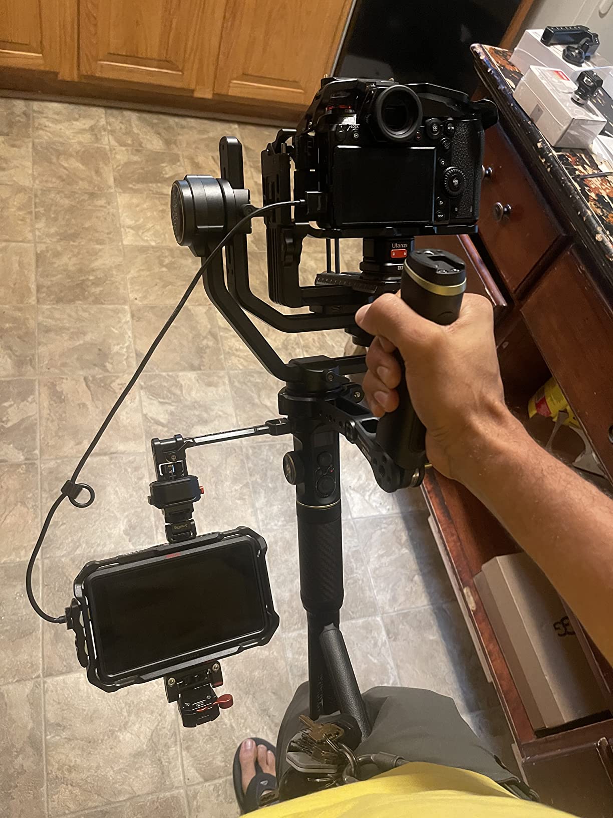 LUMIX S1 Full Frame Mirrorless Camera with 24.2MP MOS High Resolution Sensor, L-Mount Lens Compatible, 4K HDR Video and 3.2