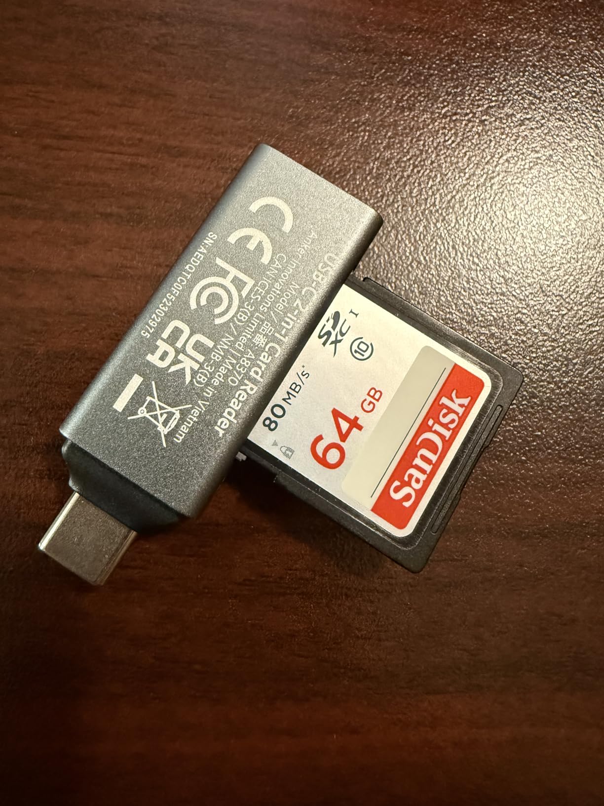 Anker SD Card Reader, 2-in-1 USB C Memory Card Reader for Digital Camera SD Card Viewer with Dual Slot for SDXC, SDHC, SD, MMC, RS-MMC, Micro SDXC, MicroSD, Micro SDHC Card, and UHS-I Cards customer photo 1