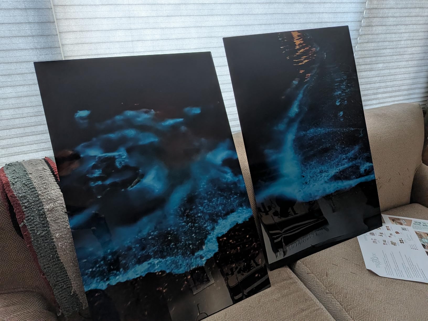 Smile Art Design Premium Custom Metal Personalized Wall Decor - HD Glossy Rigid Aluminum Panel, Put Your Photo on Metal, Ready to Hang customer photo 2