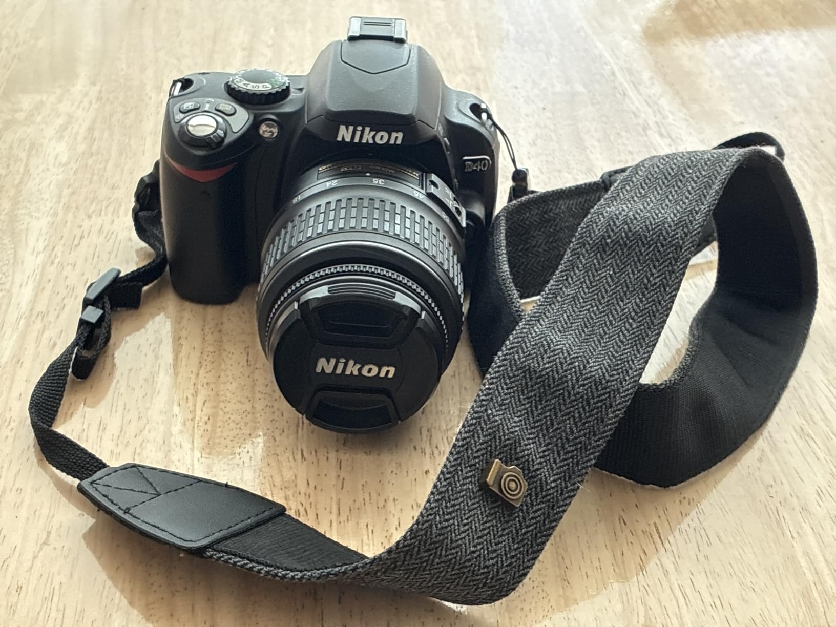 WANBY Camera Strap Black Canvas Neck Shoulder Strap with Quick Release Buckles for DSLR SLR customer photo 1