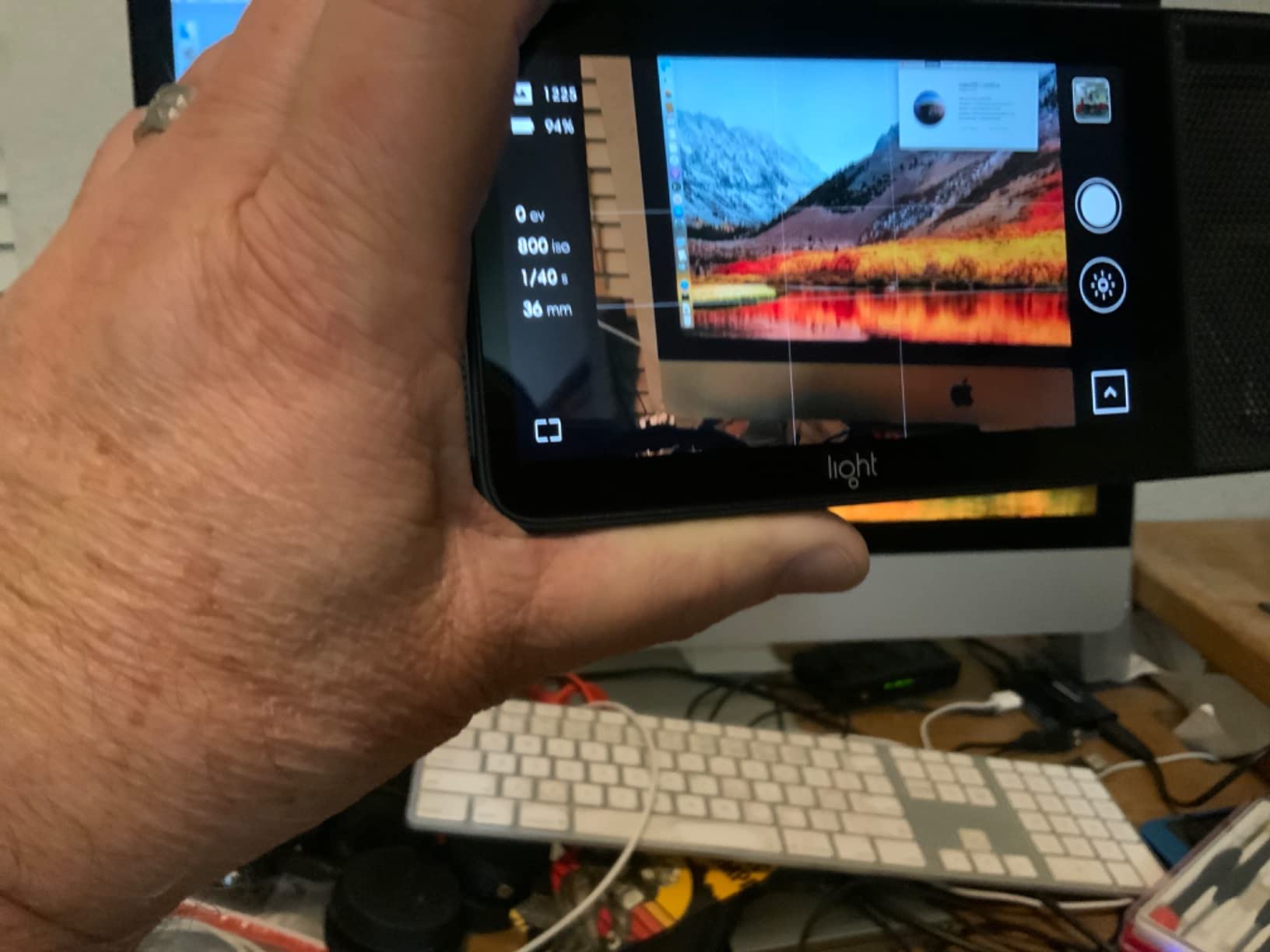 Light L16 - 4K Multi-Lense 52MP Pocket-Sized DSLR-Quality Camera with Built-in Wifi, Touchscreen, Software Updated Built-in 256GB Storage (New) customer photo 2