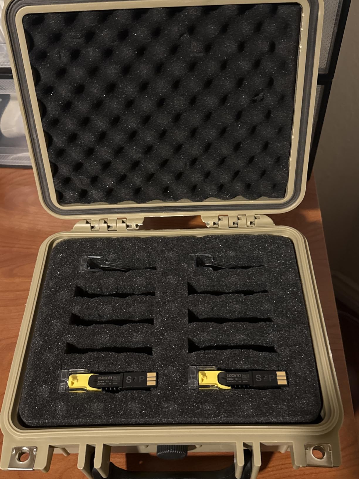 MEIJIA Portable All Weather IP67 Waterproof Protective Case, Hard Camera Case, Dry Case with Customizable Foam, Fit Use Of Drones, Camera, Equipments, 10.62 x9.68x4.87inches customer photo 1