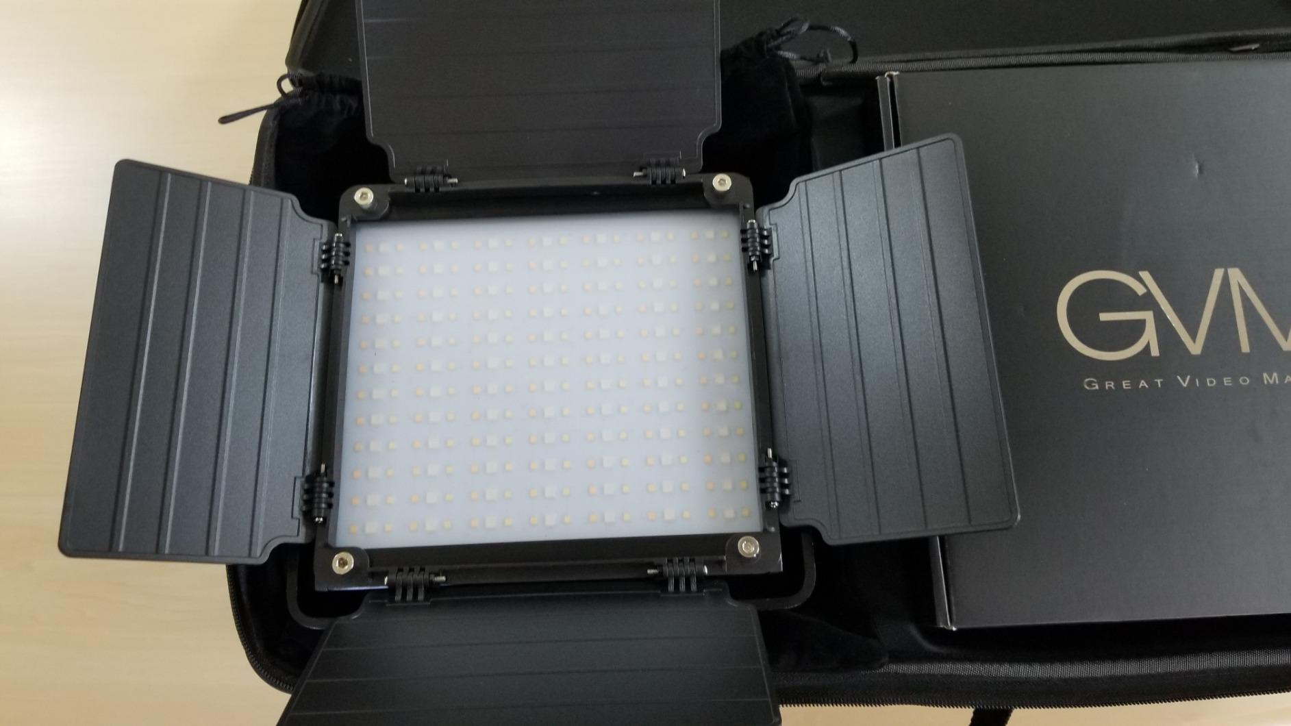 GVM RGB LED Video Lighting Kit, 800D Studio Video Lights with Panel, APP Control for YouTube Photography Lighting, 3200K-5600K, 8 Kinds of The Scene Lights, 3 Packs customer photo 2