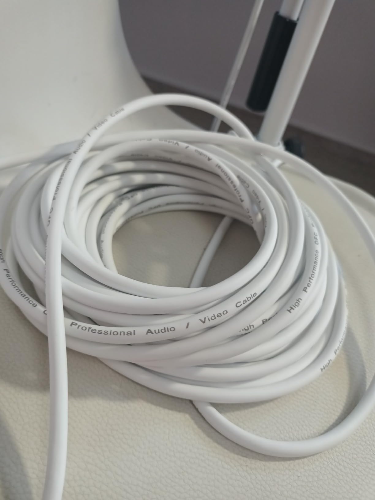 EBXYA XLR Cable 50ft 2 Packs - Premium Balanced Microphone Cable with 3-Pin XLR Male to Female Mic Speaker Cable, Black customer photo 2