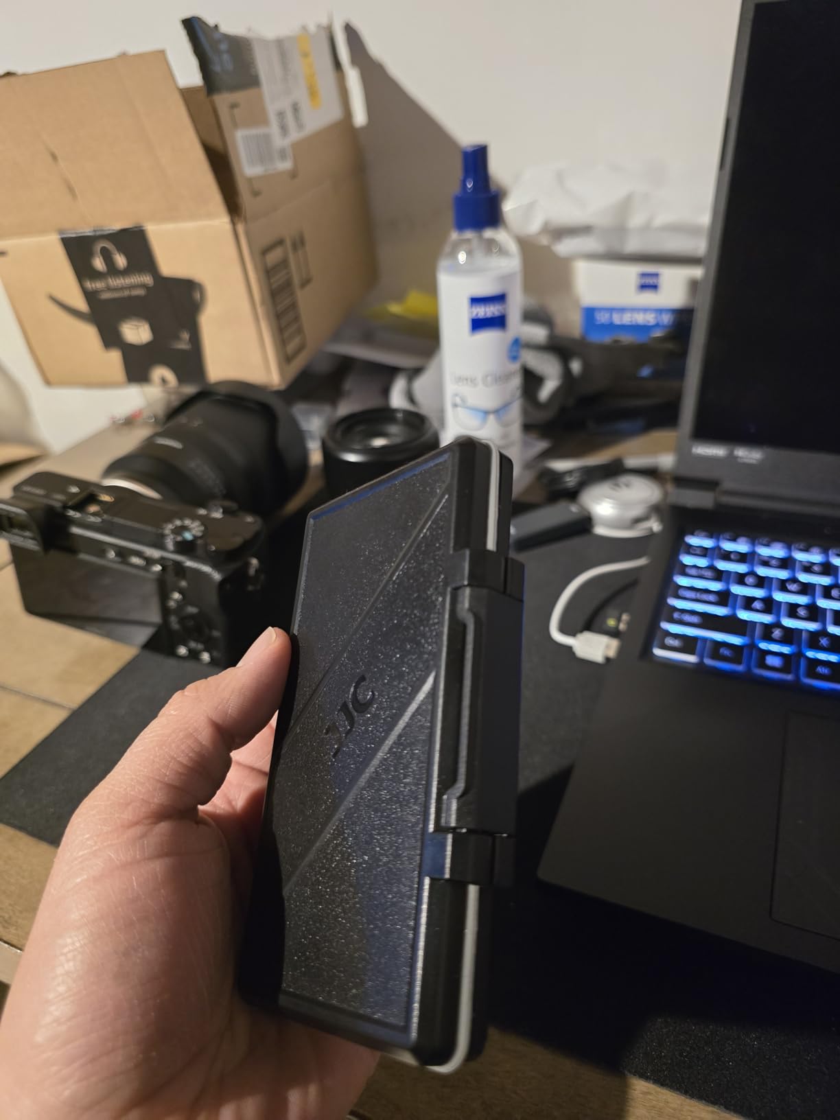 36 Slots Memory Card Case Water-Resistant Anti-Shock Memory Card Wallet for 24 Micro SD SDXC SDHC TF Cards and 12 SD SDXC SDHC Cards customer photo 2