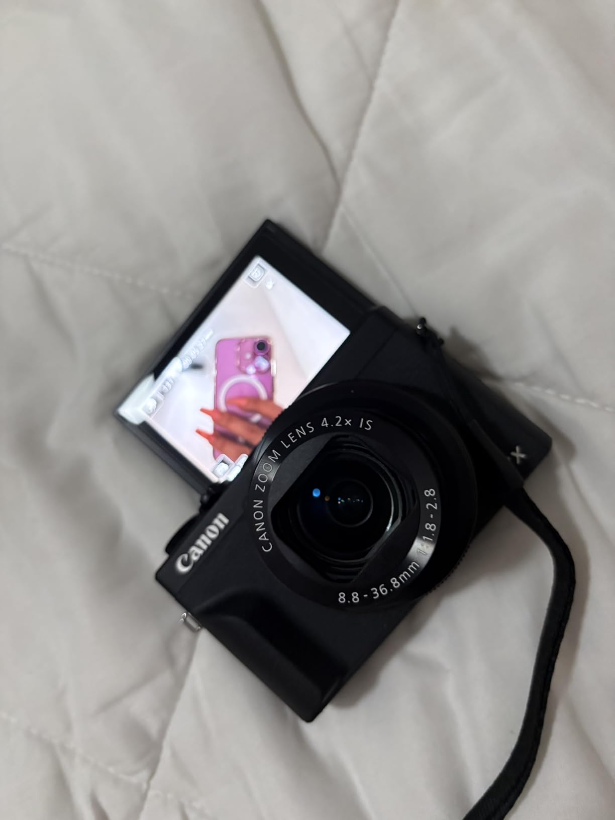 Canon PowerShot G7 X Mark III Digital Camera (Black) customer photo 2