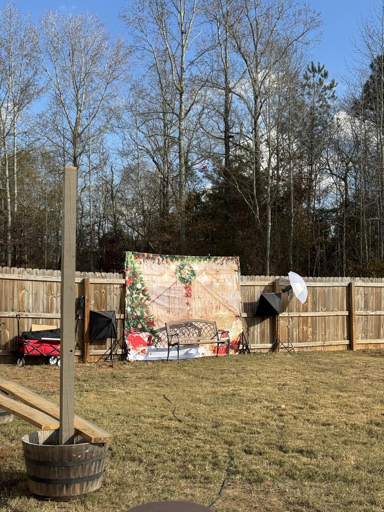 10ft x 8.5ft Adjustable Photography Backdrop Support System Photo Video Studio Muslin Background Stand Kit with Carry Bag customer photo 1