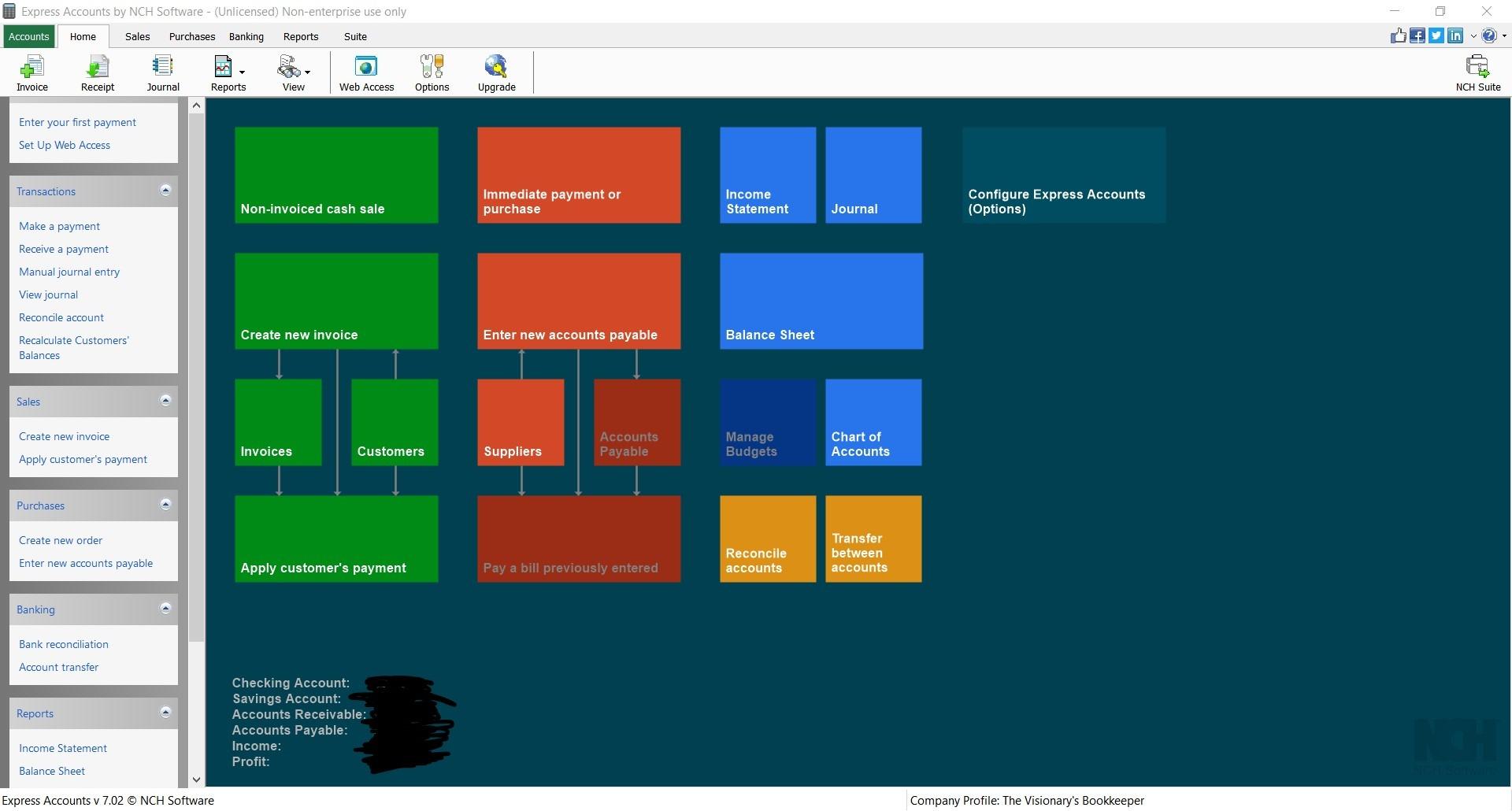 Express Accounts Accounting Software Free [PC Download] customer photo 1