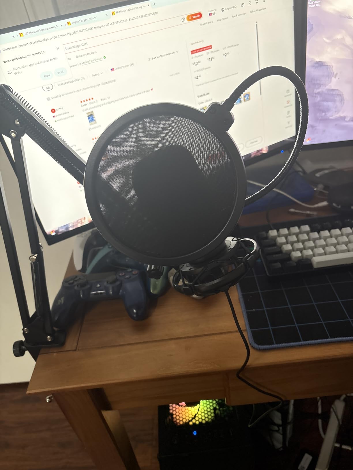 FIFINE Studio Condenser USB Microphone Computer PC Microphone Kit with Adjustable Boom Arm Stand Shock Mount for Instruments Voice Overs Recording Podcasting YouTube Vocal Gaming Streaming-T669 customer photo 2