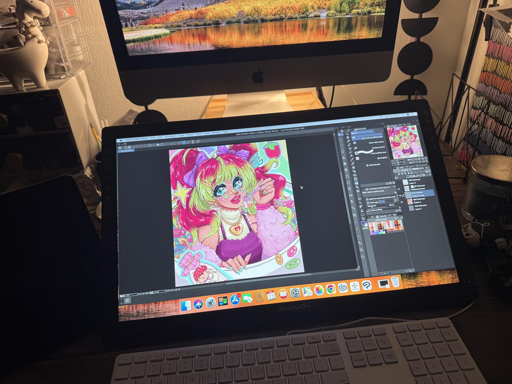 GAOMON PD1161 Drawing Tablet with Screen, Digital Art Tablet with Battery-Free Stylus, Tilt, 8 Shortcut Keys for Paint, Design, Illustration, Editing, 11.6-inch Graphics Tablet for Mac, Windows PC customer photo 2