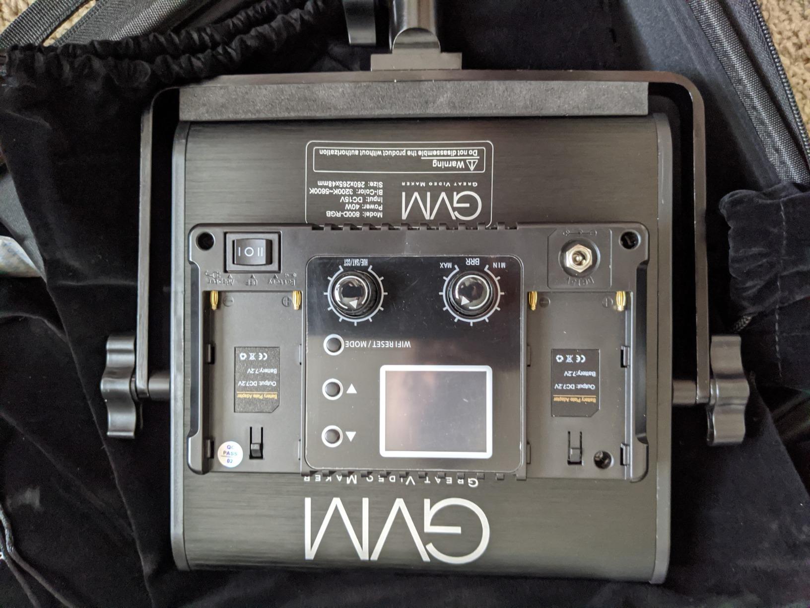 GVM RGB LED Panel Video Light, Photography Lighting with APP Control, 800D Video Lighting Kit for YouTube Studio, Gaming, Streaming, Conference, 8 Kinds of Scene Lights, CRI 97, 2 Packs customer photo 1