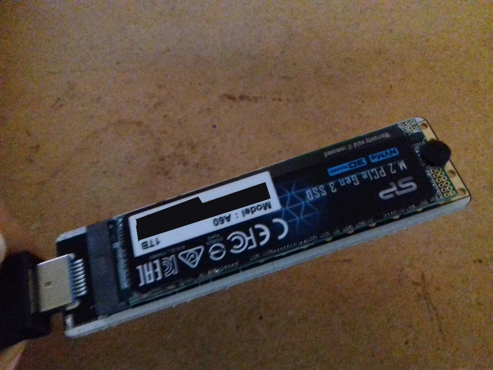 Silicon Power 512GB NVMe M.2 PCIe Gen3x4 2280 SSD (SP512GBP34A60M28) customer photo 2