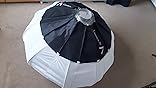 Lantern Softbox with Skirt 65cm/26inch Soft Light Modifier Compatible with Bowens Mount Light for Aputure 300D Mark II 600D 300c 80c customer photo 2