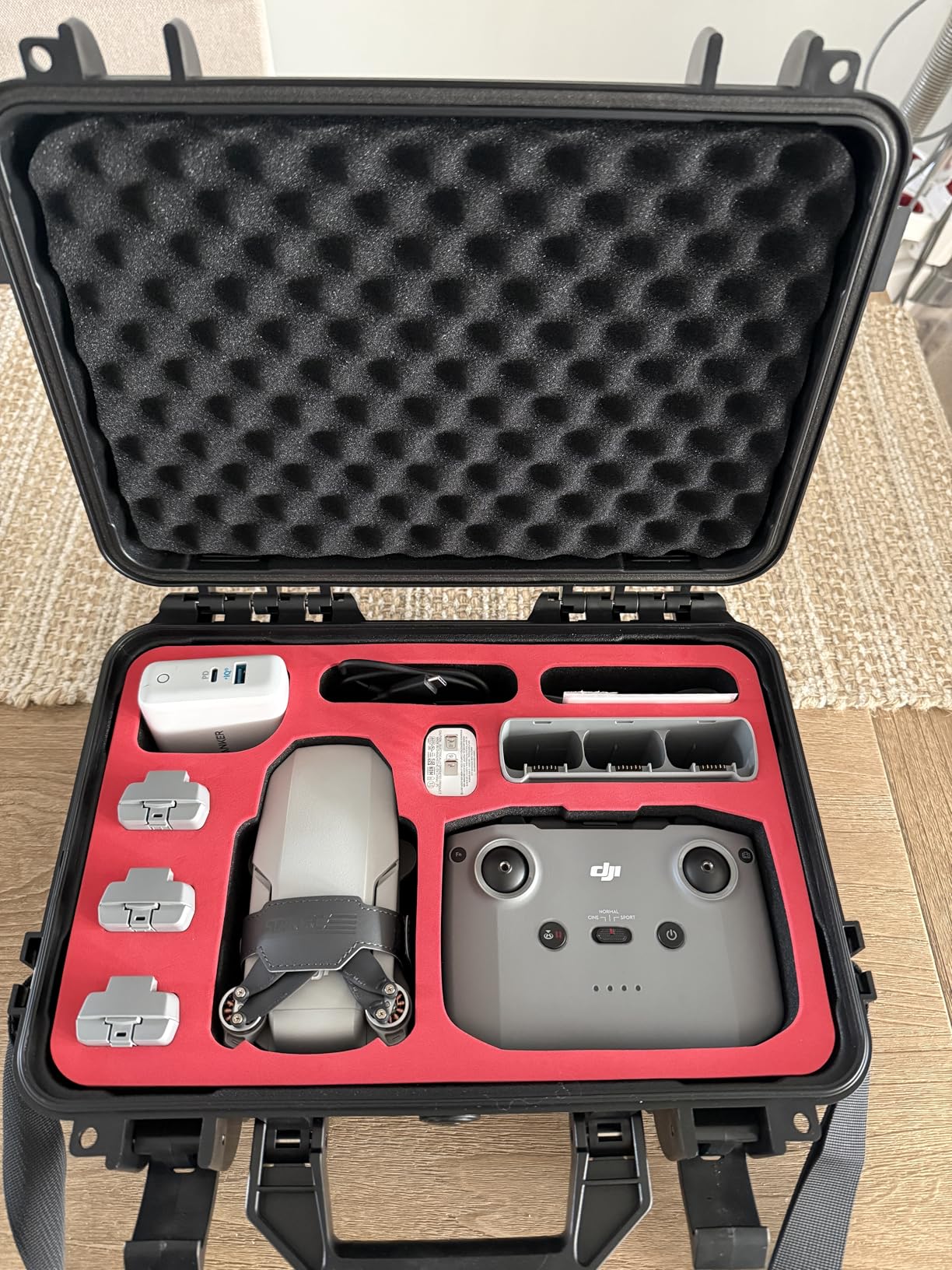 Mini 4K Case Waterproof Hard Carrying Case for DJI MINI 4K/Mini 2 Fly More Combo Accessories customer photo 1