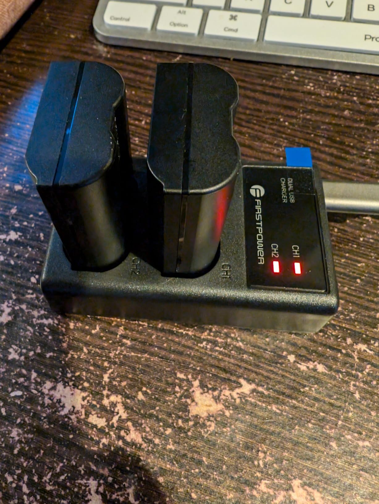 FirstPower EN-EL15 /EL15a/EL15b/EL15c Batteries 2-Pack and USB Dual Charger Compatible with Nikon Z6 Z7 D750 D850 D7000 D7100 D7200 D7500 D500 D600 D610 D780 D800 D800e D810 D810a Cameras customer photo 1