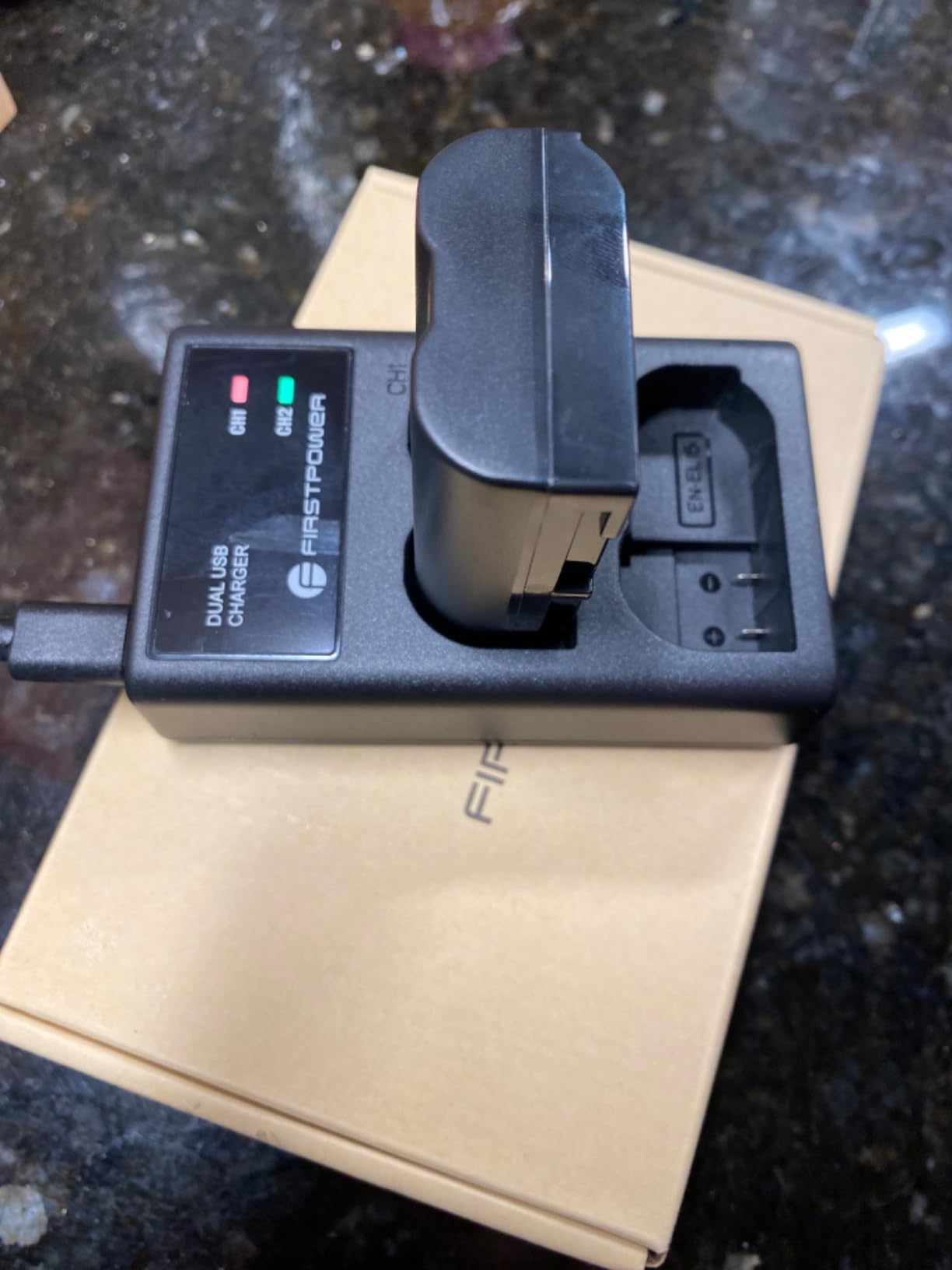 FirstPower EN-EL15 /EL15a/EL15b/EL15c Batteries 2-Pack and USB Dual Charger Compatible with Nikon Z6 Z7 D750 D850 D7000 D7100 D7200 D7500 D500 D600 D610 D780 D800 D800e D810 D810a Cameras customer photo 2