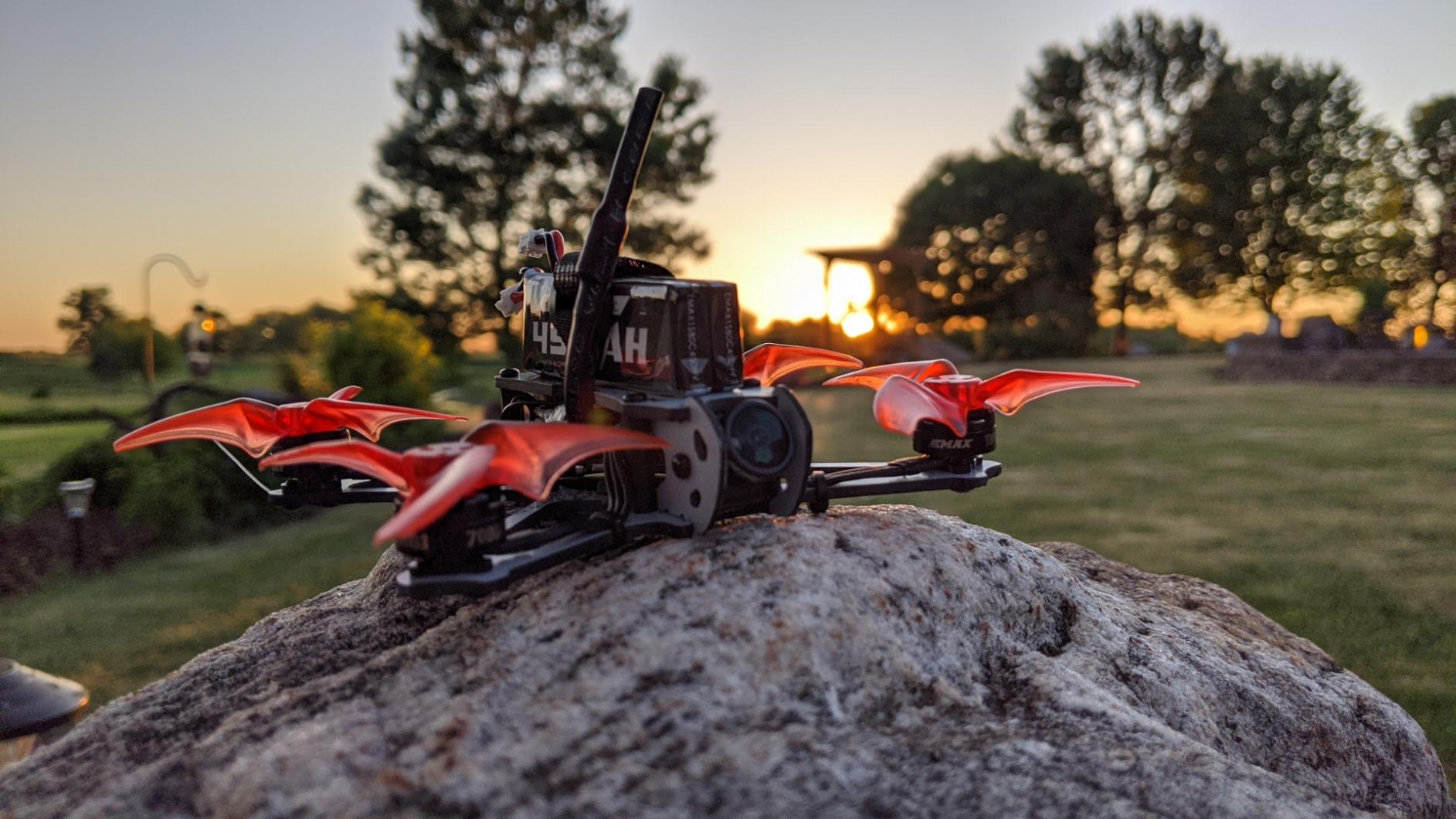 EMAX Tinyhawk 2 Freestyle BNF 2.5 Inch FRSKY FPV Drone 2s 200mw VTX 7000KV RunCam Nano2 customer photo 1