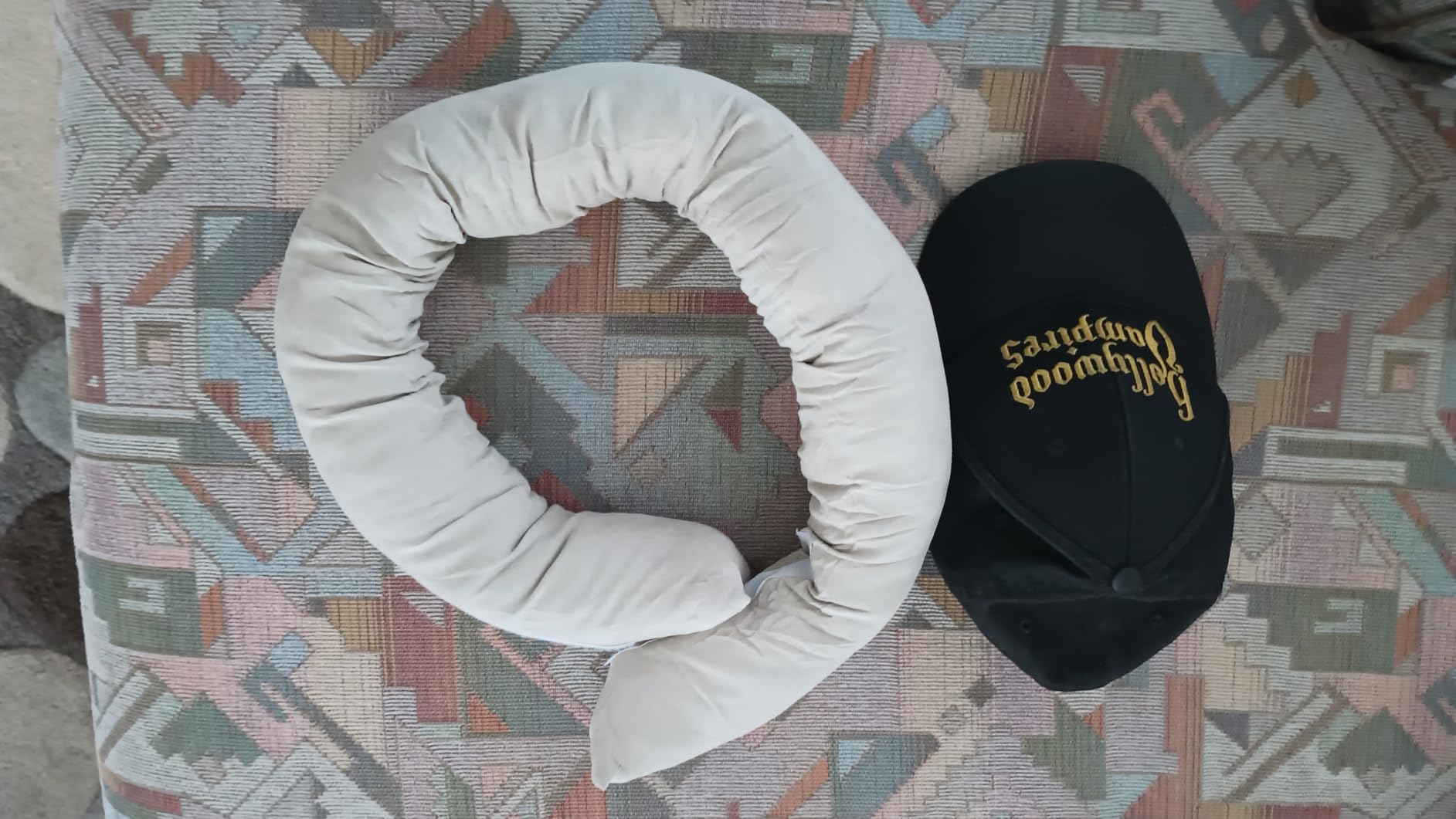 Sunmig Newborn Photography Props, Ultra-Soft Cotton Baby Donut Posing Pillows, Professional Photo Studio Posing Props Set, 6 Pieces, Multicolor customer photo 1