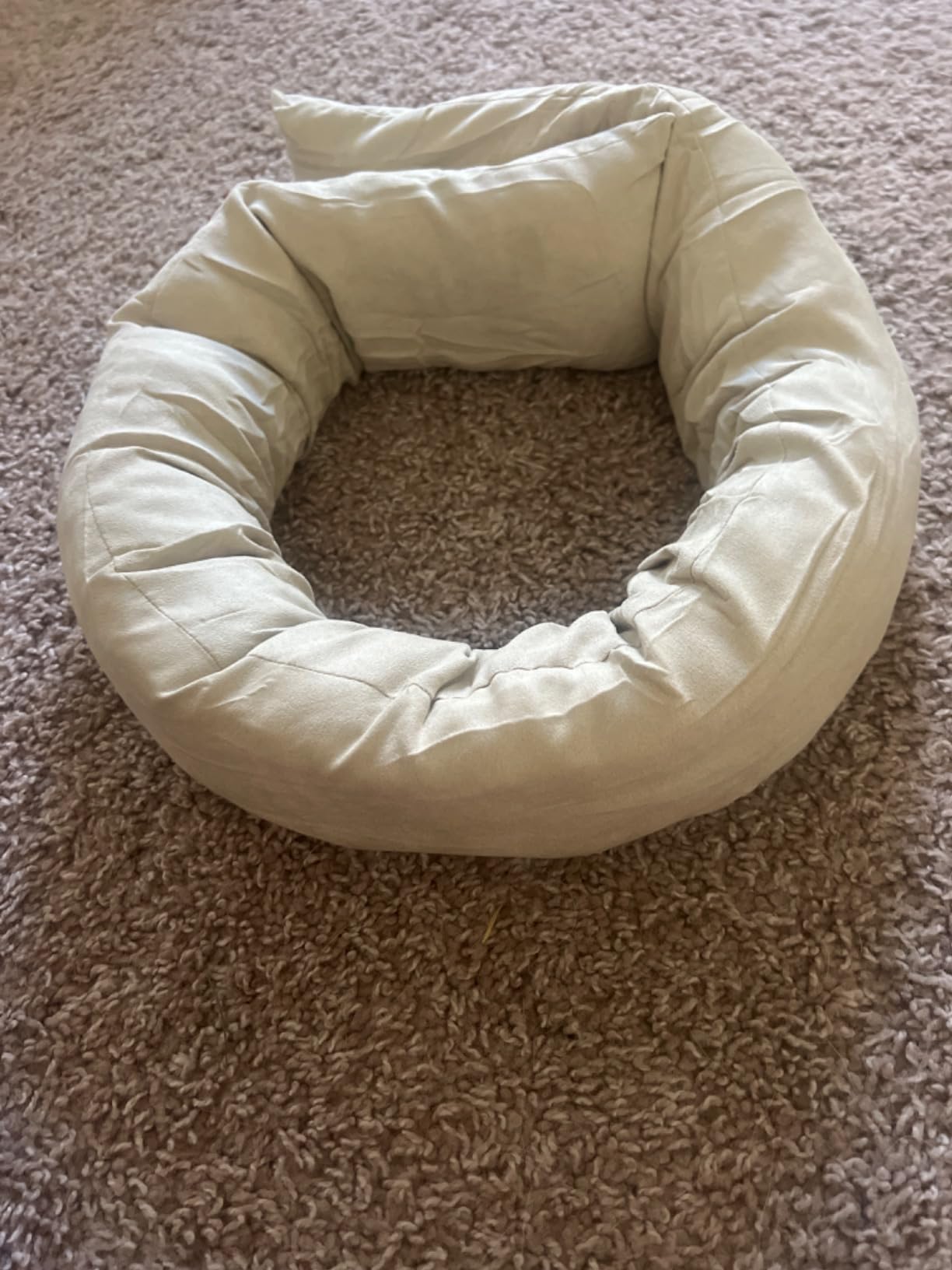 Sunmig Newborn Photography Props, Ultra-Soft Cotton Baby Donut Posing Pillows, Professional Photo Studio Posing Props Set, 6 Pieces, Multicolor customer photo 2