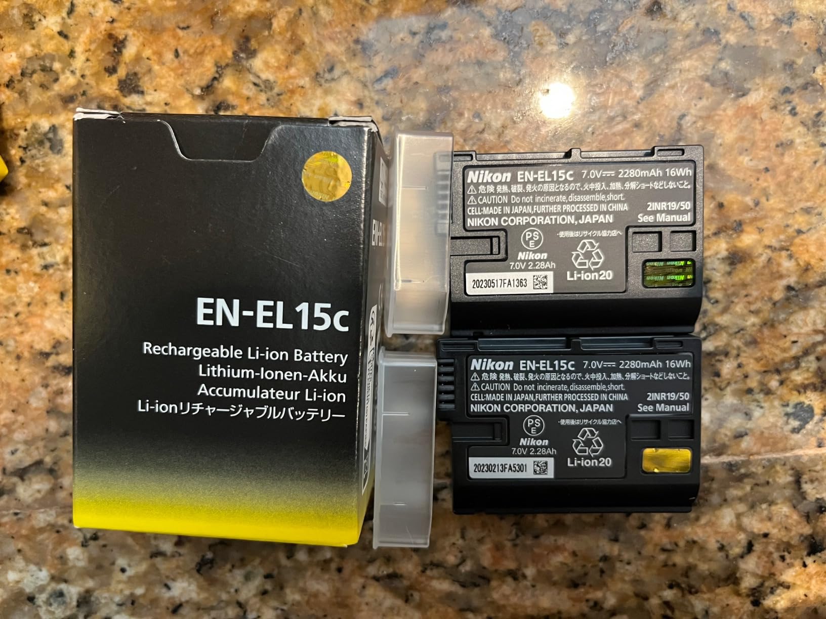 Nikon EN-EL15c Rechargeable Li-ion Battery for Compatible DSLR and Mirrorless Cameras (Genuine Accessory) customer photo 2