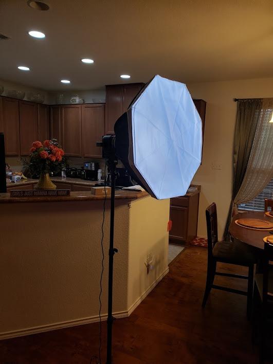 Bi-Color LED Video Light, GVM 100W Photography Lighting with Bowens Mount, APP Control System, Lantern Softbox Video Lighting Kit for YouTube Outdoor Studio, Dimmable 3200K-5600K, CRI 97+ customer photo 2