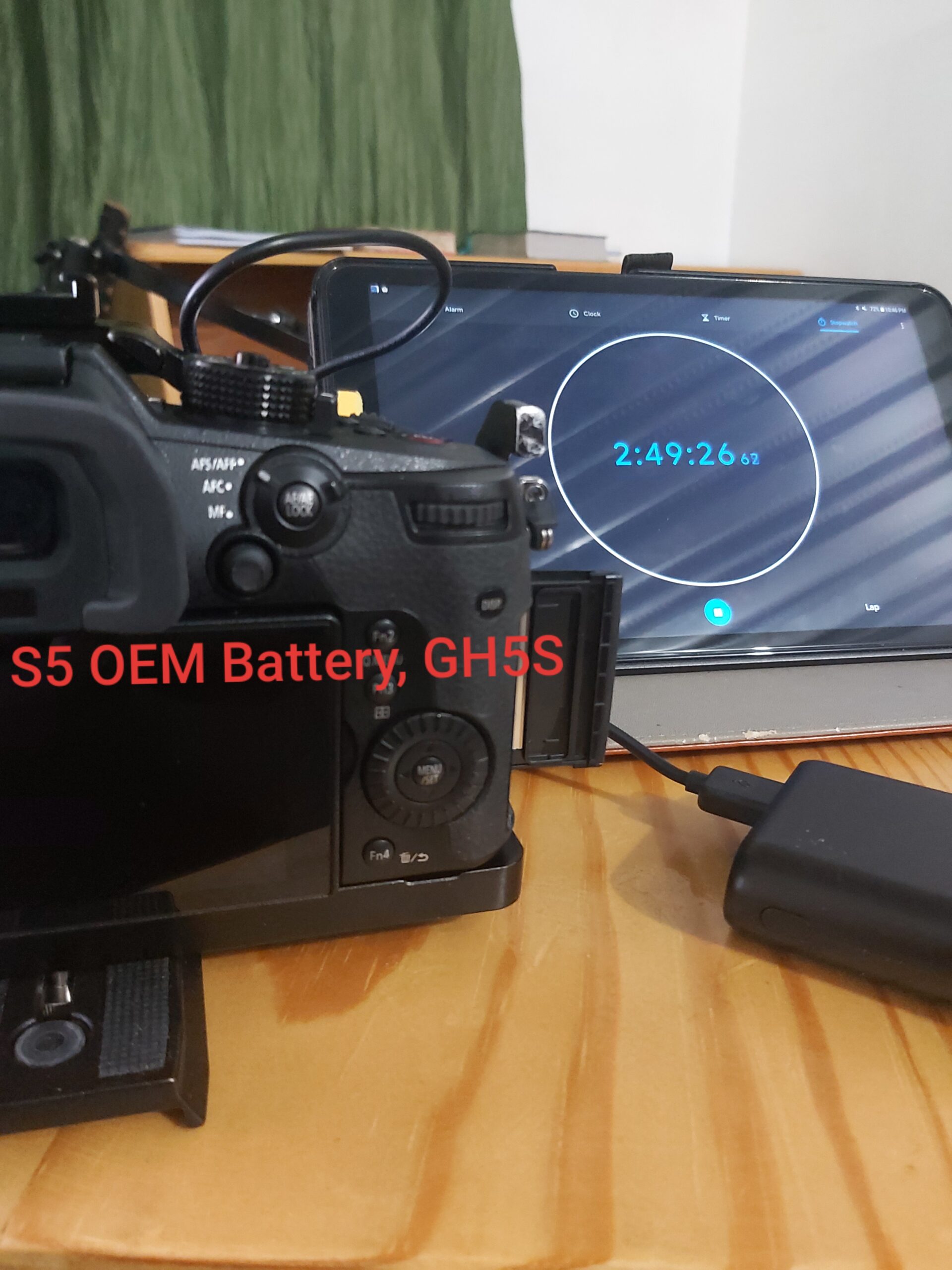 Panasonic LUMIX Lithium-Ion Battery Pack - DMW-BLK22 customer photo 1