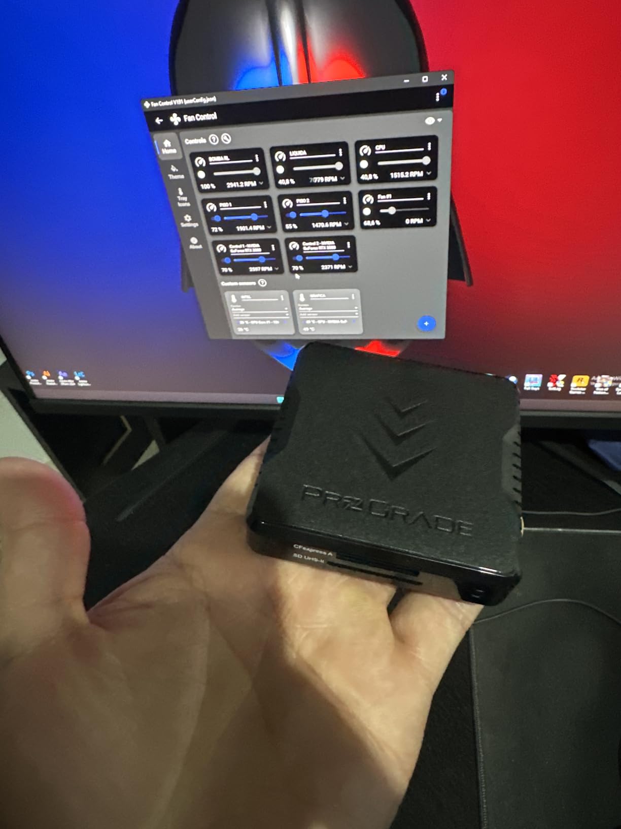 CFexpress Type A and SDXC/SDHC UHS-II Card Reader with Two Slots | USB 3.2 Gen 2 | by ProGrade Digital (PG09) customer photo 1