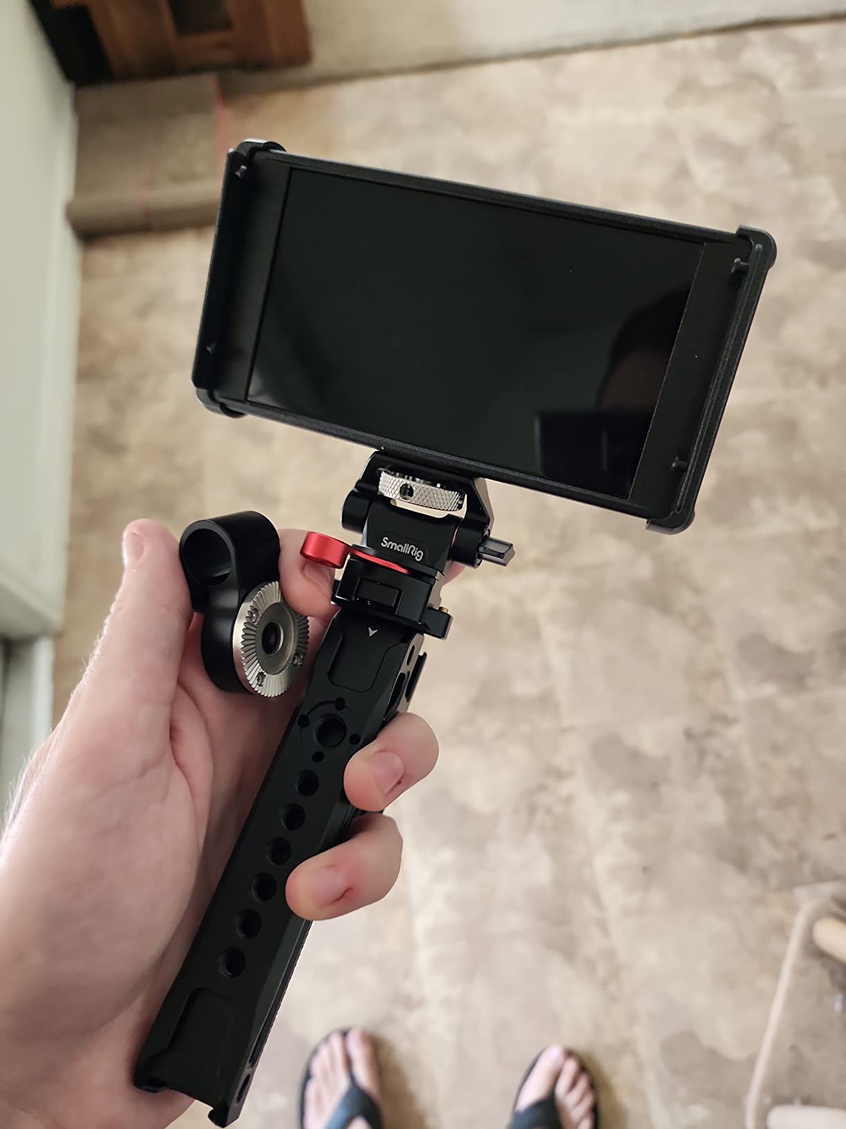 SMALLRIG Field Monitor Mount with NATO Clamp, Camera Monitor Holder for 5