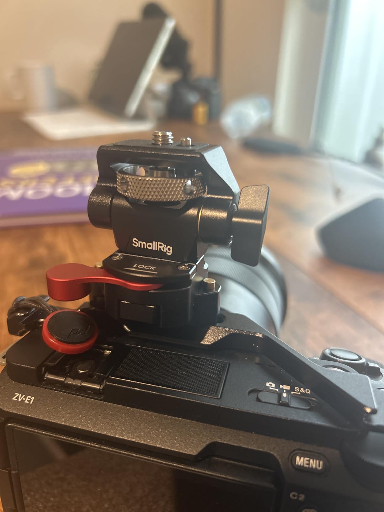 SMALLRIG Field Monitor Mount with NATO Clamp, Camera Monitor Holder for 5